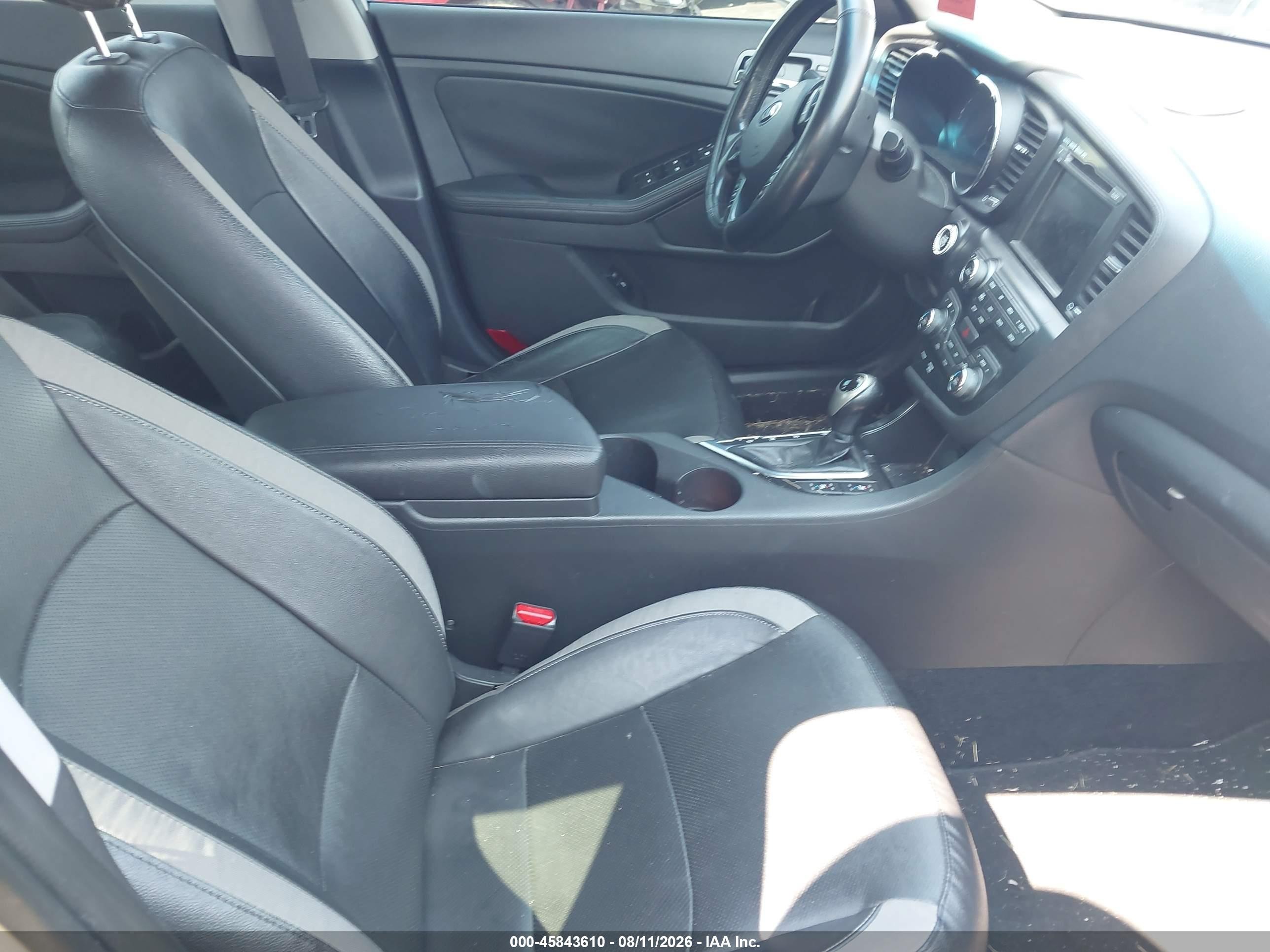 2013 Kia Optima Hybrid Ex Silver vin: KNAGM4AD7D5061590