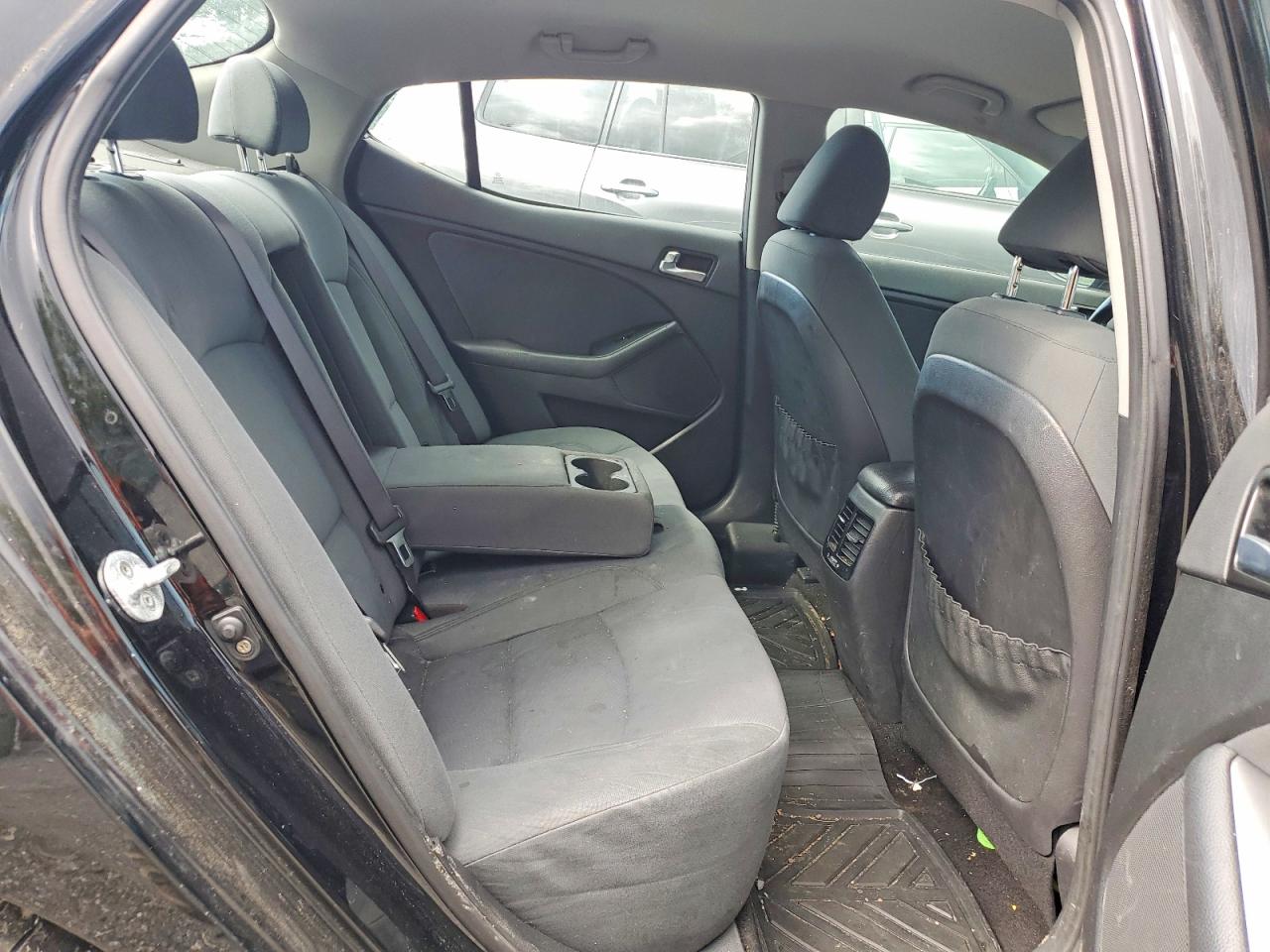 2014 Kia Optima Hybrid Black vin: KNAGM4AD7E5075605