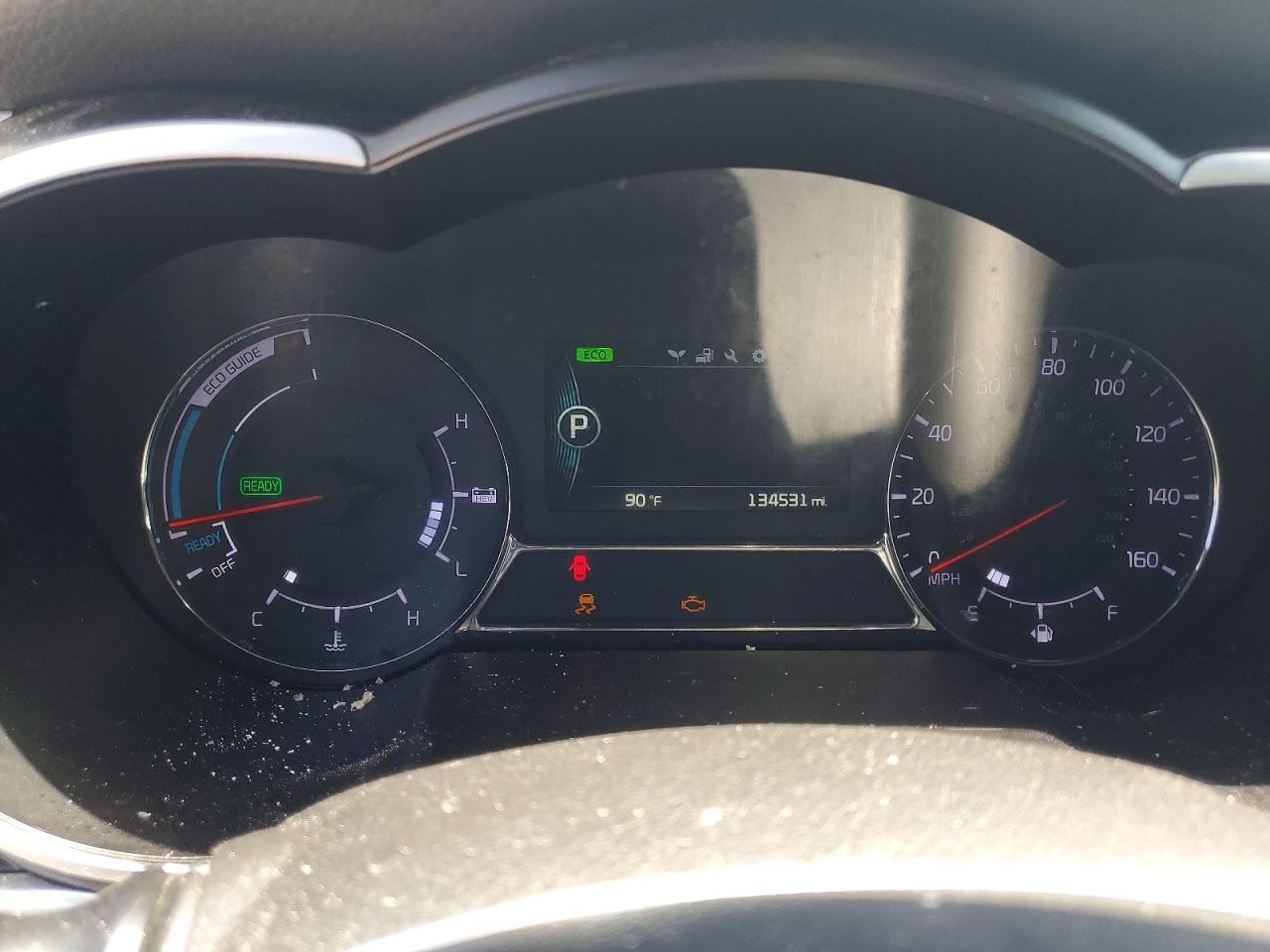 2015 Kia Optima Hybrid White vin: KNAGM4AD7F5079350