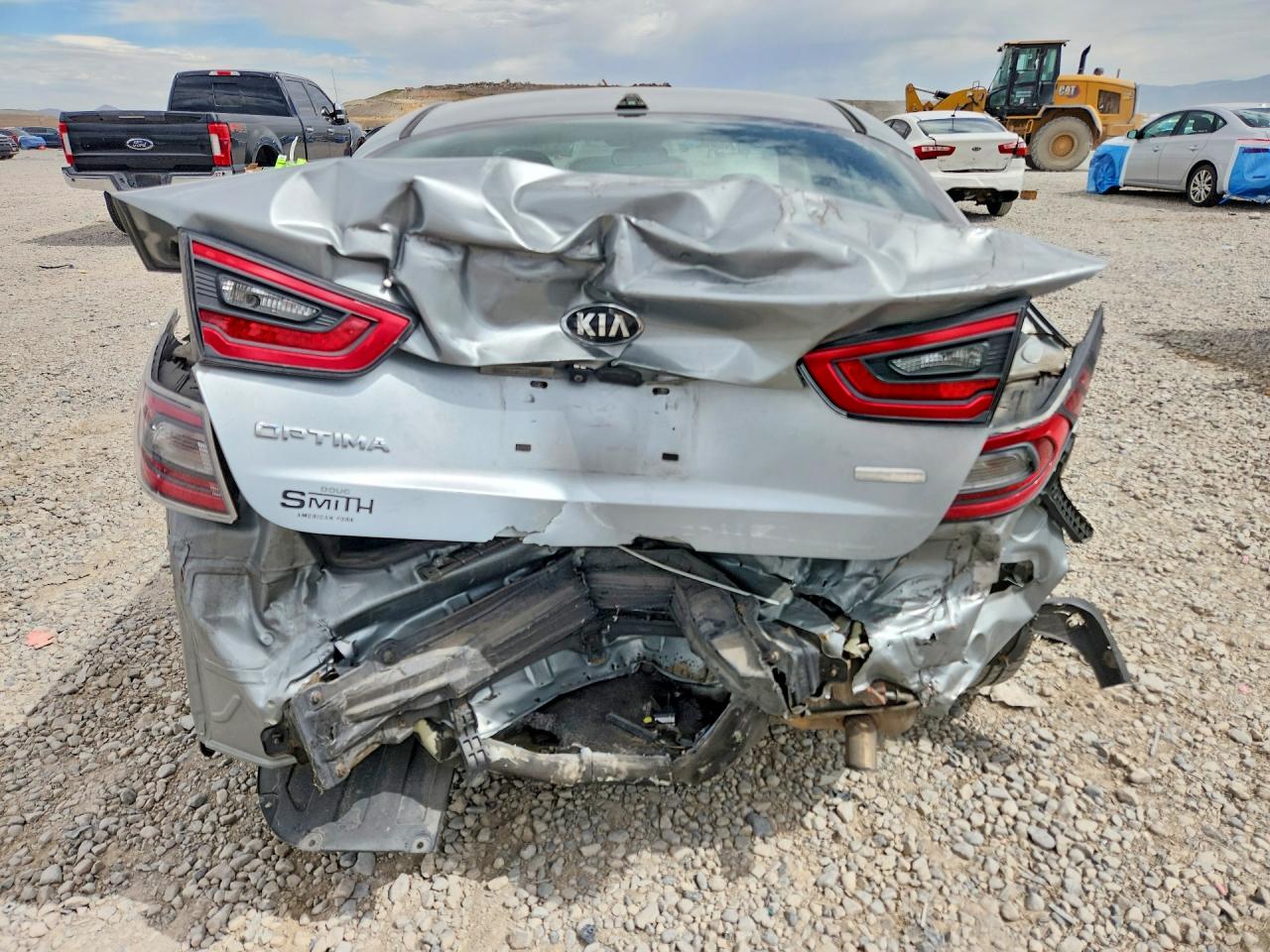 2015 Kia Optima Hybrid Gray vin: KNAGM4AD7F5086248