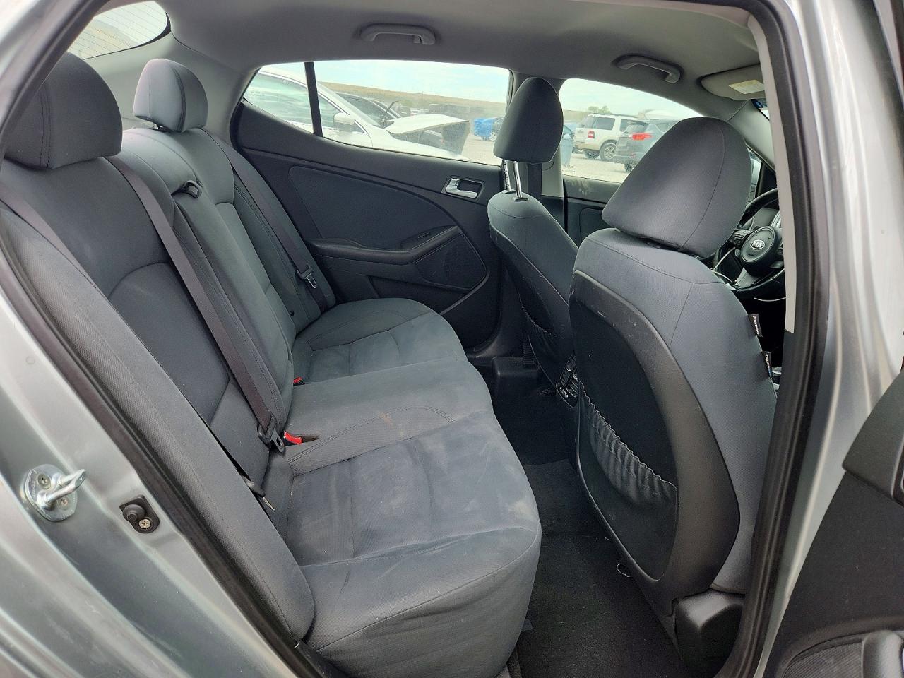 2015 Kia Optima Hybrid Gray vin: KNAGM4AD7F5086248