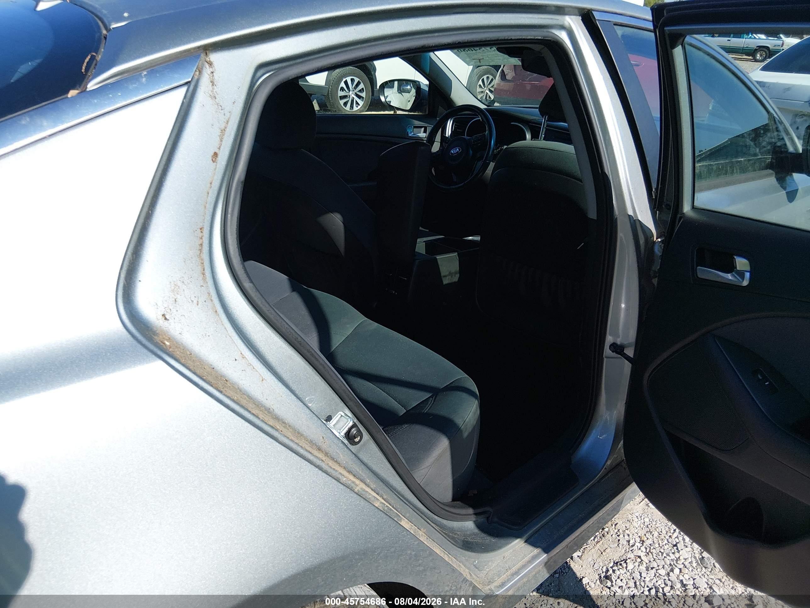2015 Kia Optima Hybrid   Silver vin: KNAGM4AD7F5089358