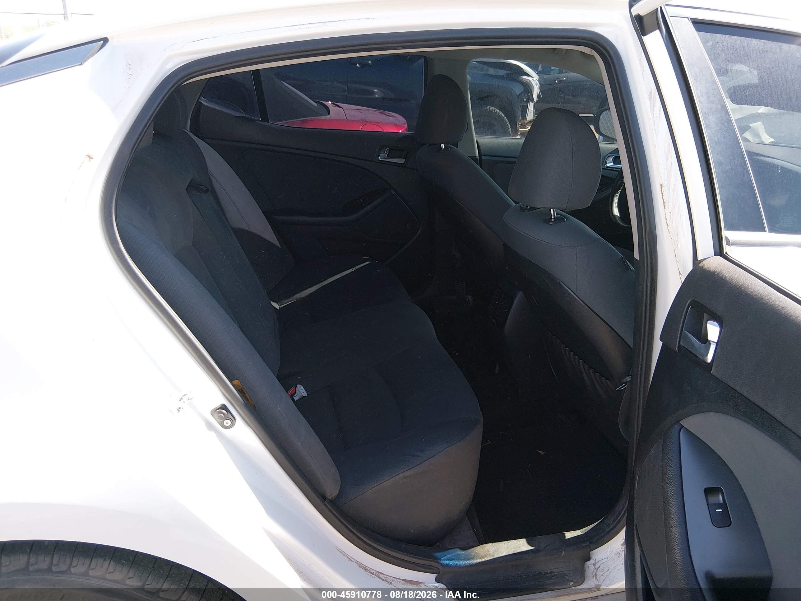 2015 Kia Optima Hybrid White vin: KNAGM4AD7F5089683