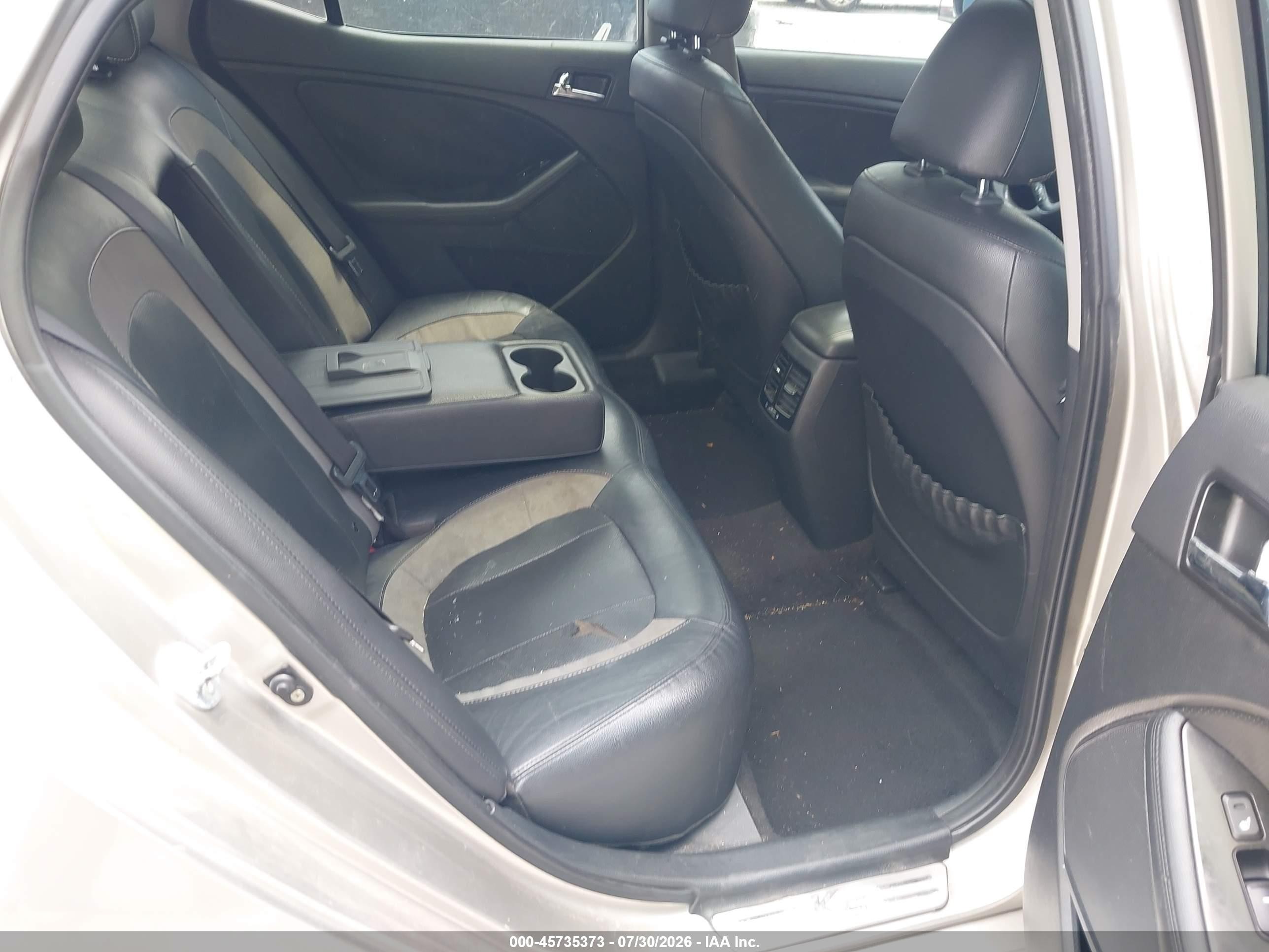 2011 Kia Optima Hybrid Ex Silver vin: KNAGM4AD8B5000360