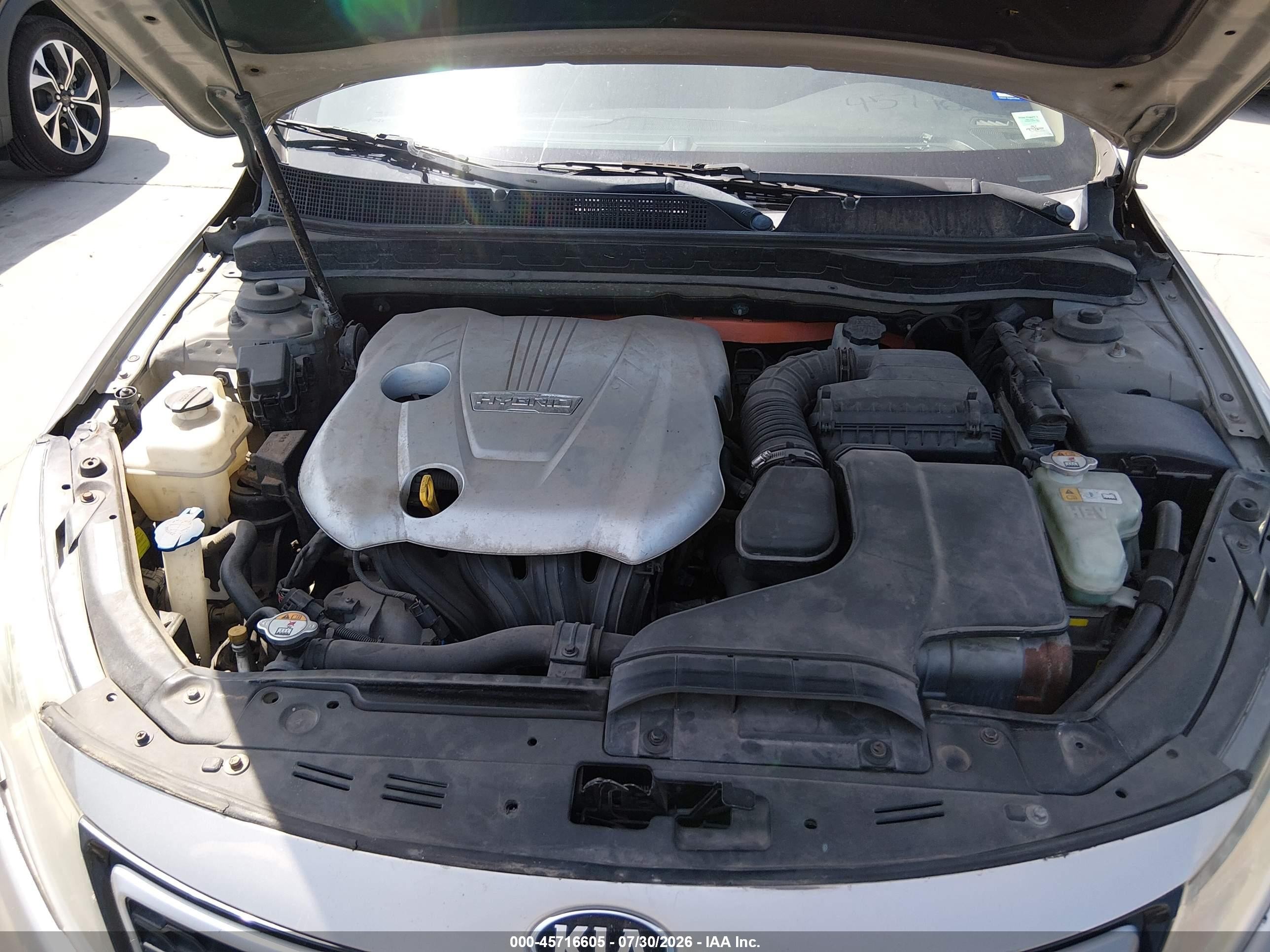 2012 Kia Optima Hybrid Ex Gold vin: KNAGM4AD8C5024725