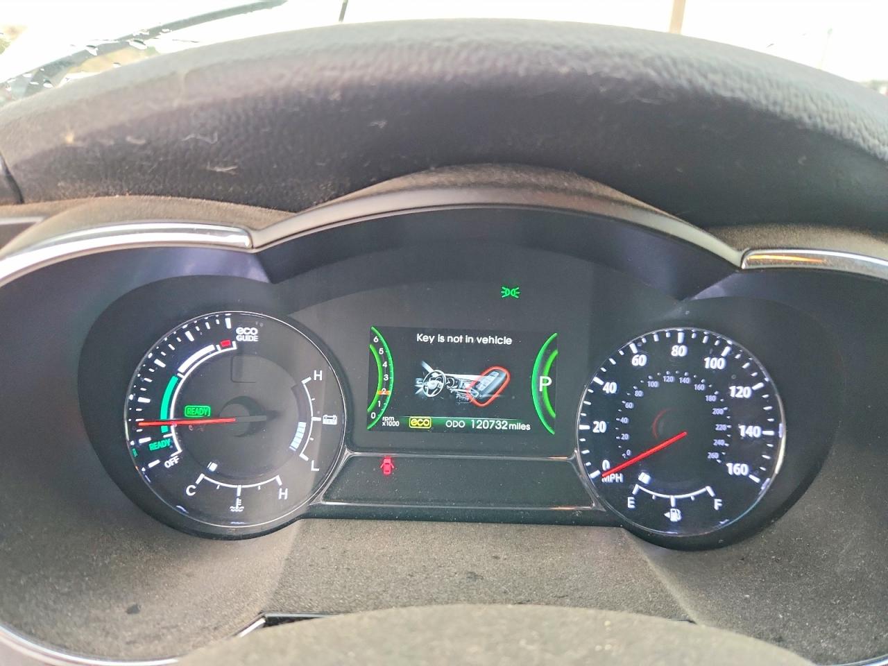 2013 Kia Optima Hybrid White vin: KNAGM4AD8D5044569
