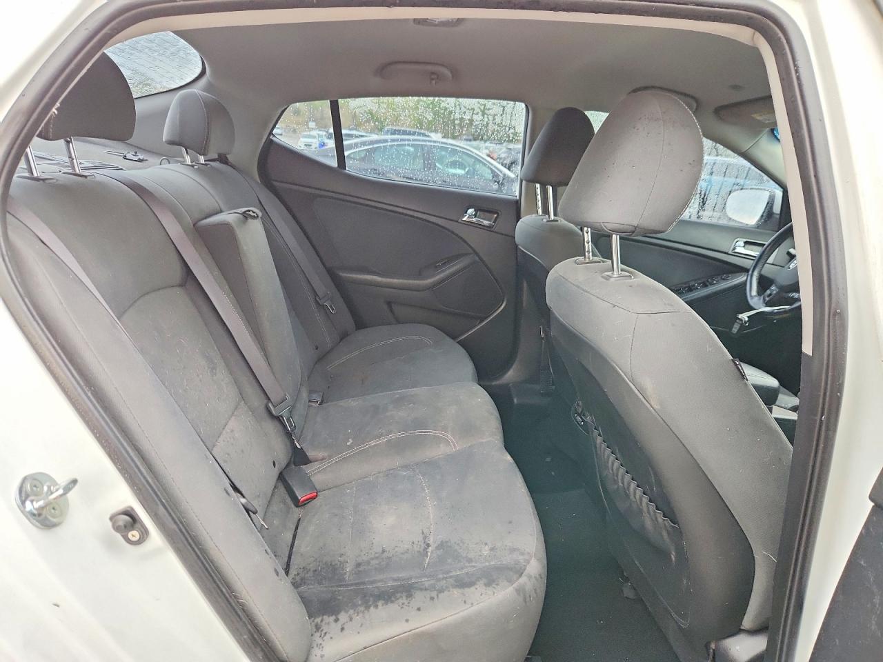2013 Kia Optima Hybrid White vin: KNAGM4AD8D5044569