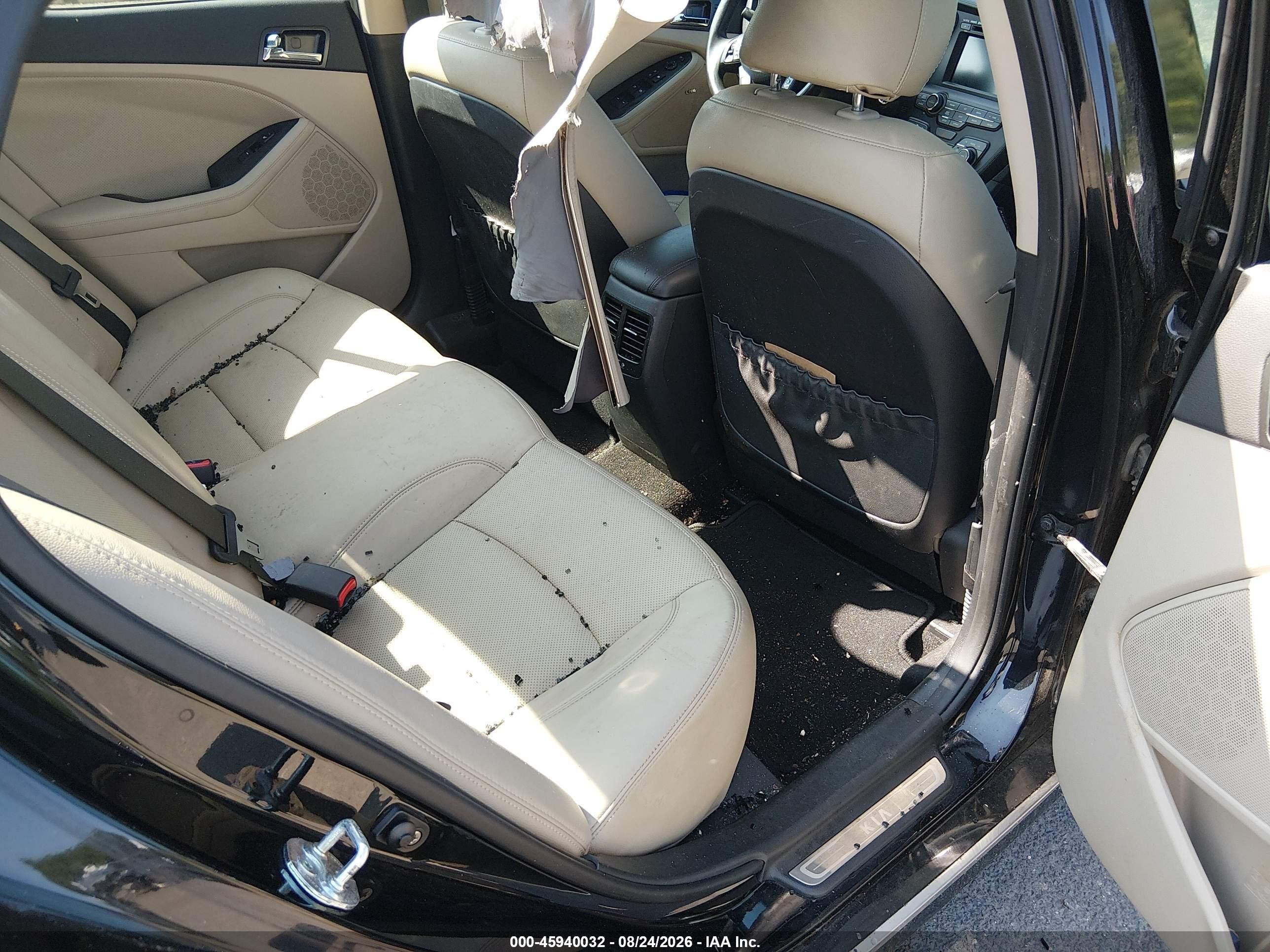 2013 Kia Optima Hybrid Ex Black vin: KNAGM4AD8D5045897