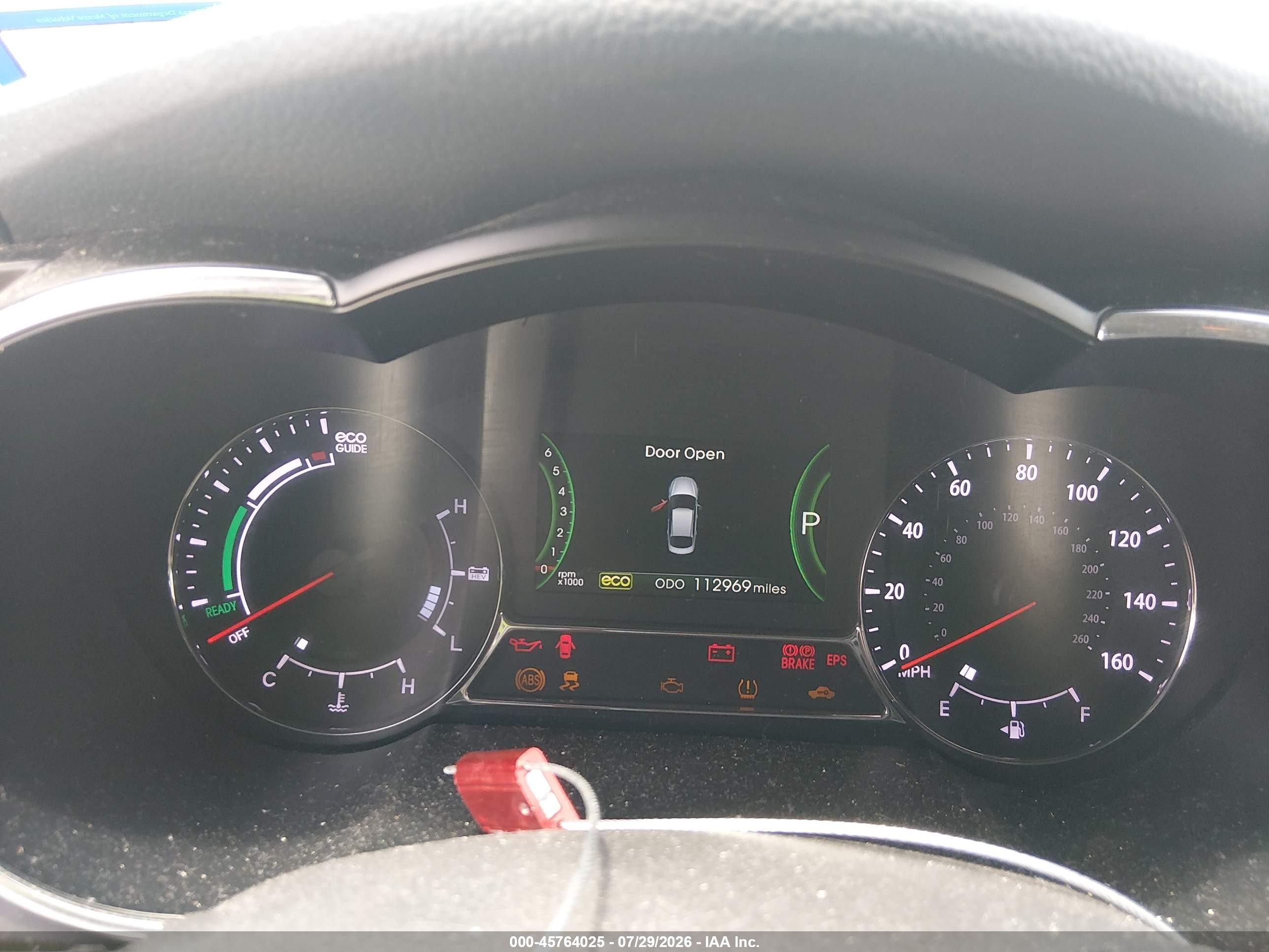 2013 Kia Optima Hybrid Lx Black vin: KNAGM4AD8D5047228