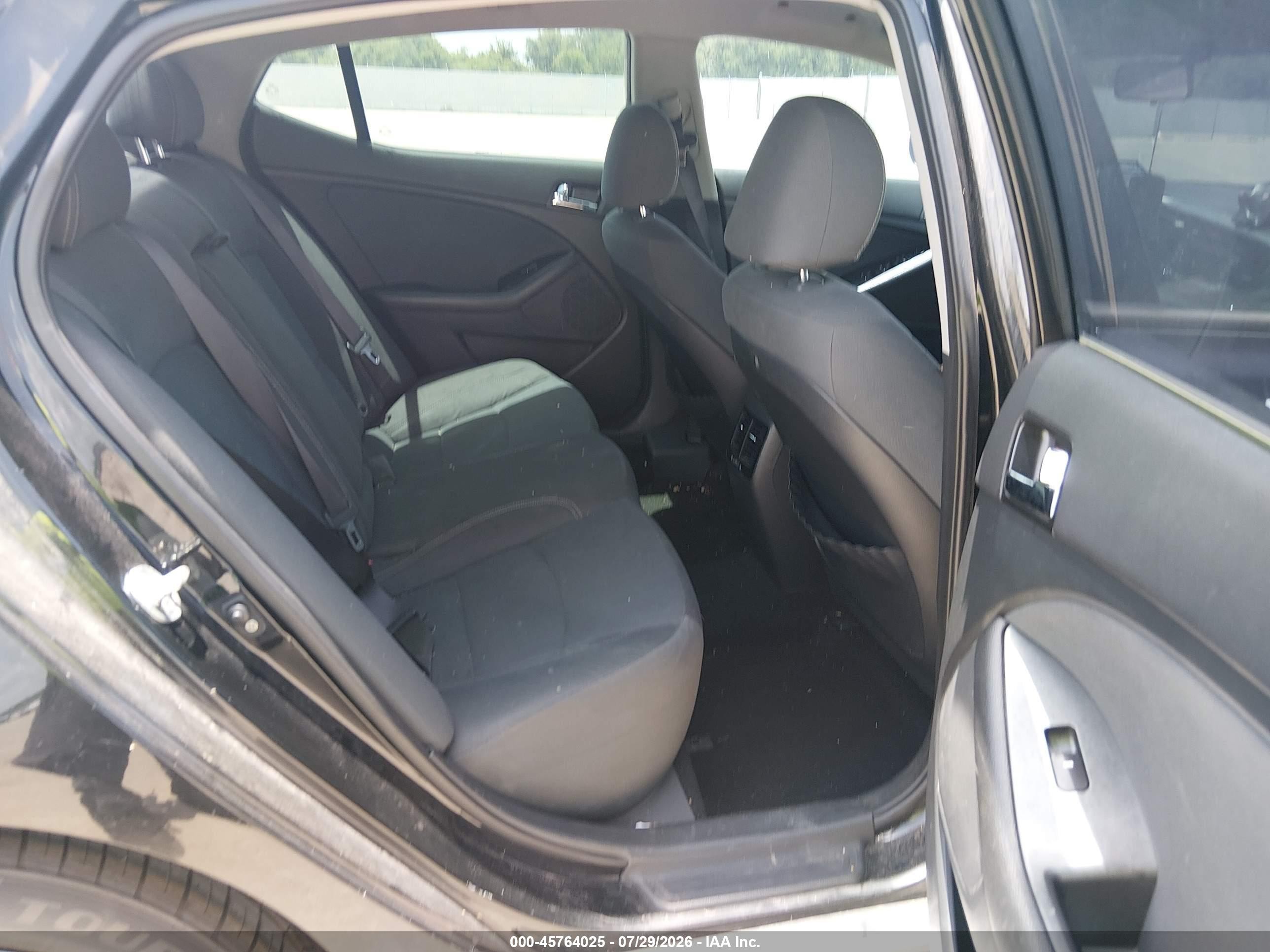 2013 Kia Optima Hybrid Lx Black vin: KNAGM4AD8D5047228