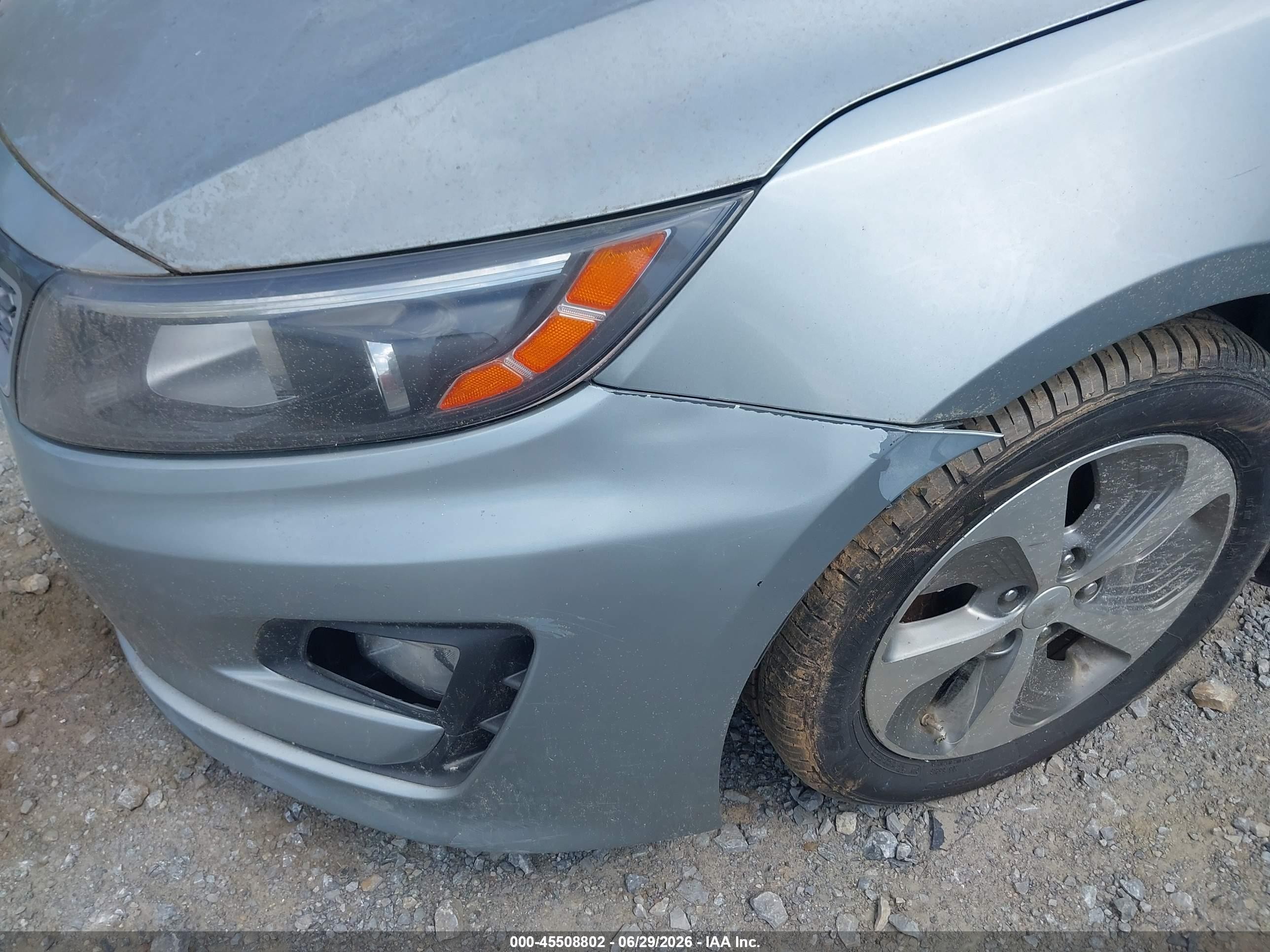 2015 Kia Optima Hybrid   Silver vin: KNAGM4AD8F5082211