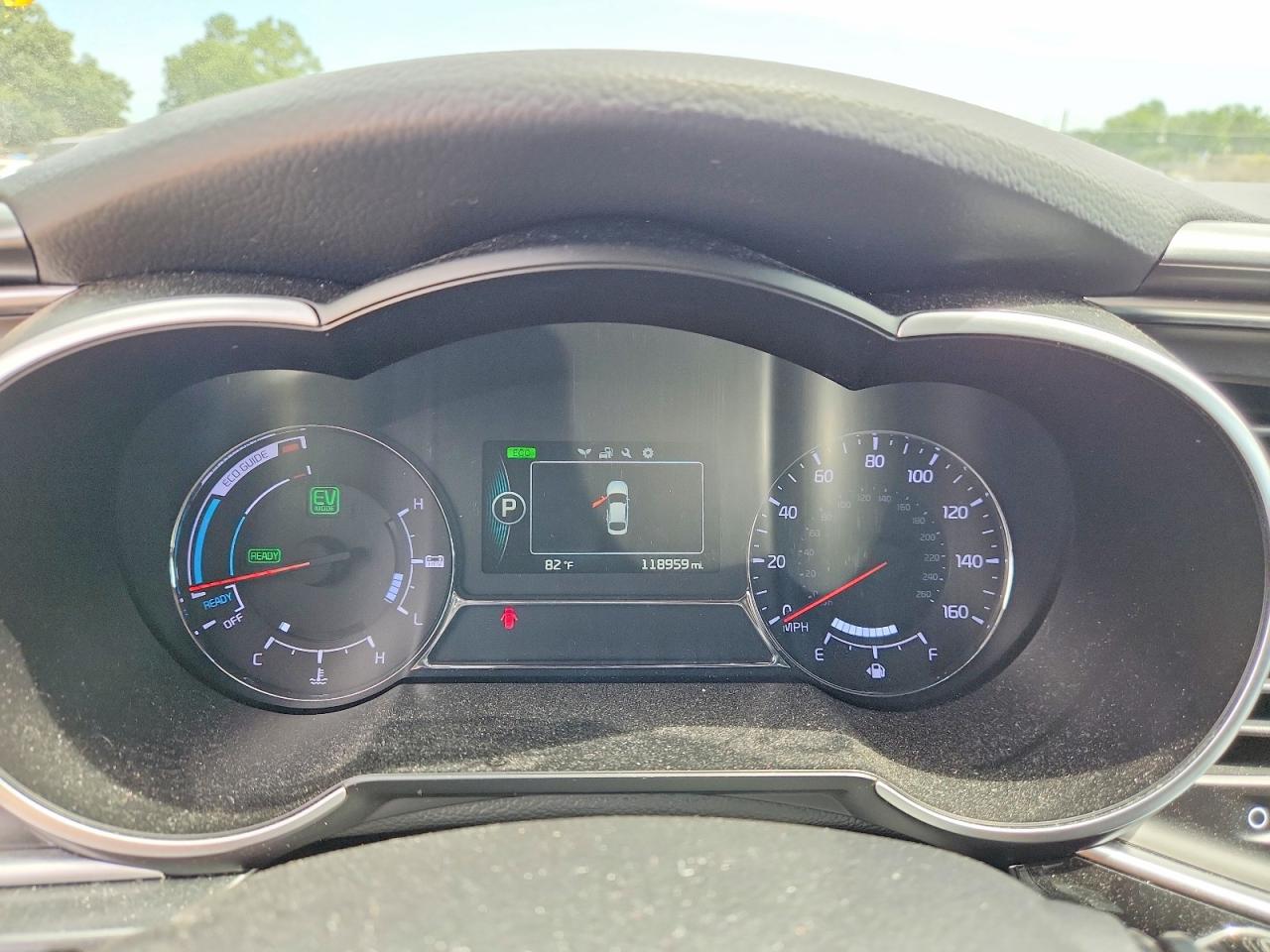 2015 Kia Optima Hybrid Silver vin: KNAGM4AD8F5089546