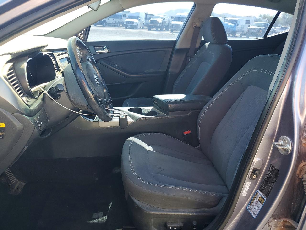 2011 Kia Optima Hybrid Base Silver vin: KNAGM4AD9B5007995