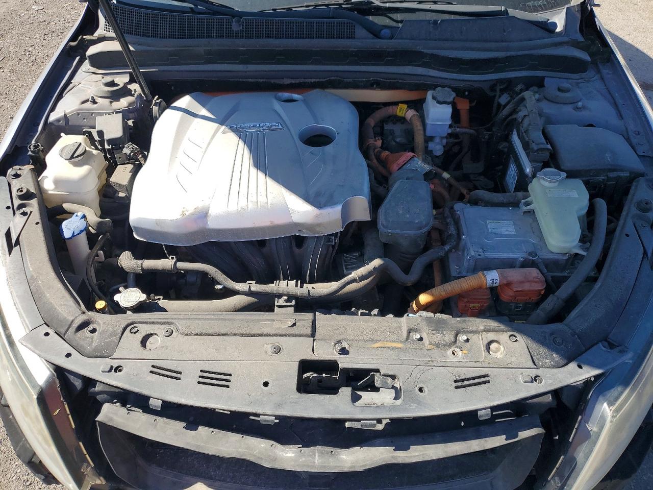 2011 Kia Optima Hybrid Base Silver vin: KNAGM4AD9B5007995