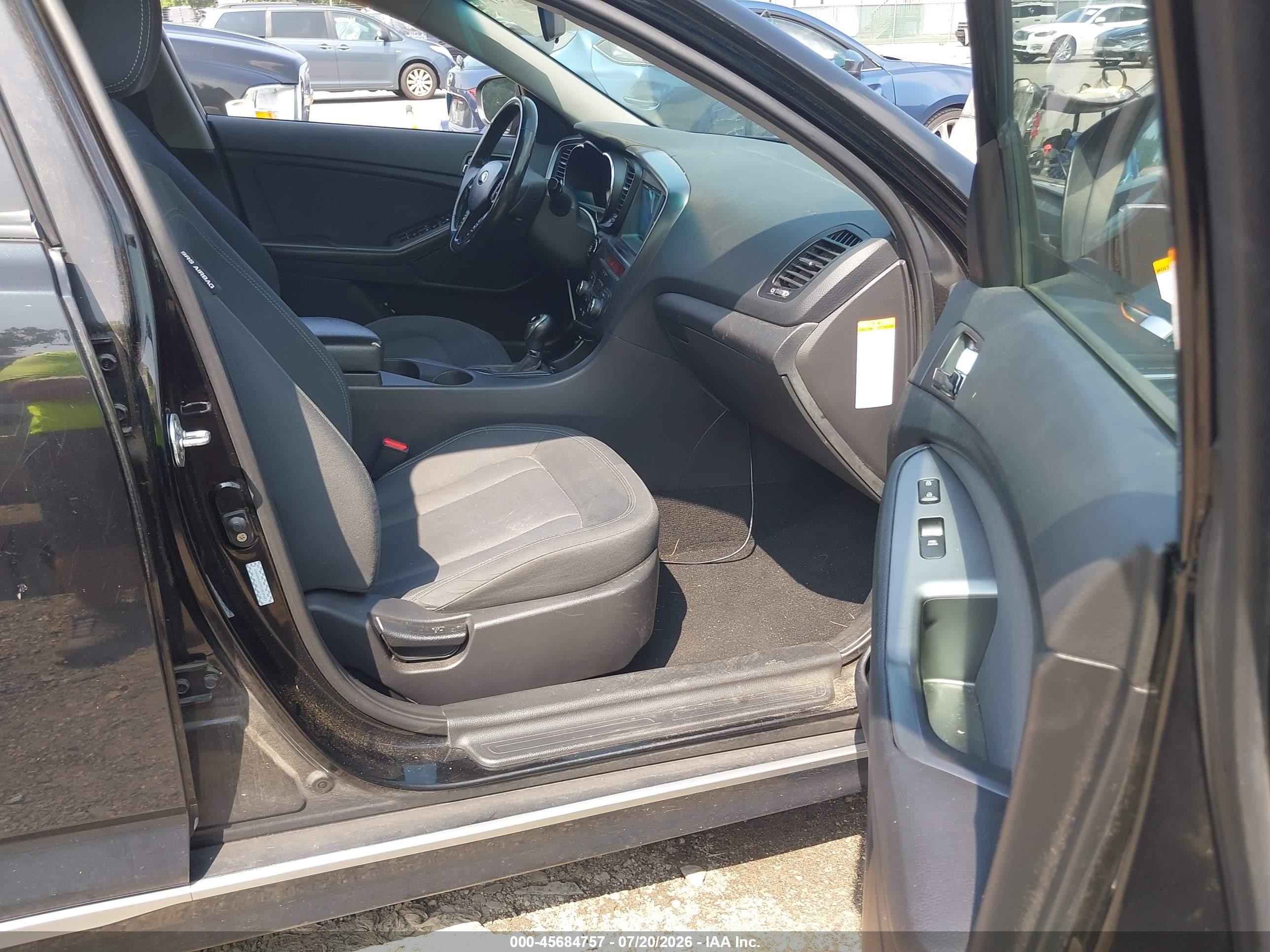 2012 Kia Optima Hybrid Ex Black vin: KNAGM4AD9C5030601