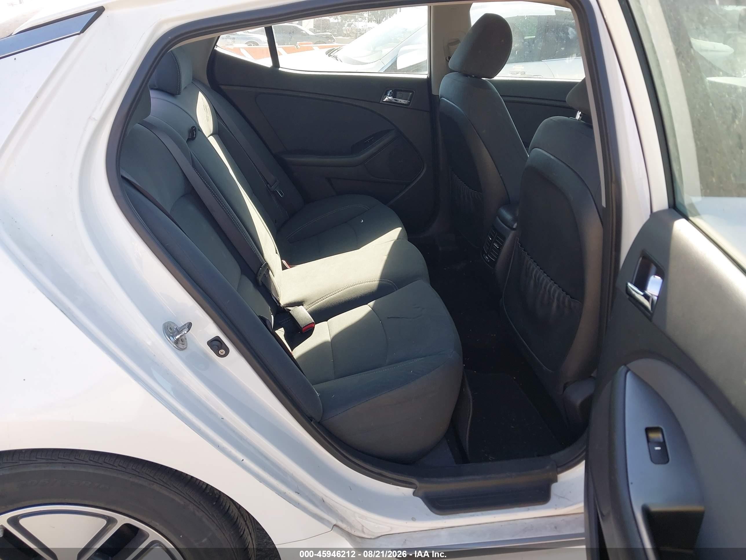 2013 Kia Optima Hybrid Lx Белый vin: KNAGM4AD9D5039008