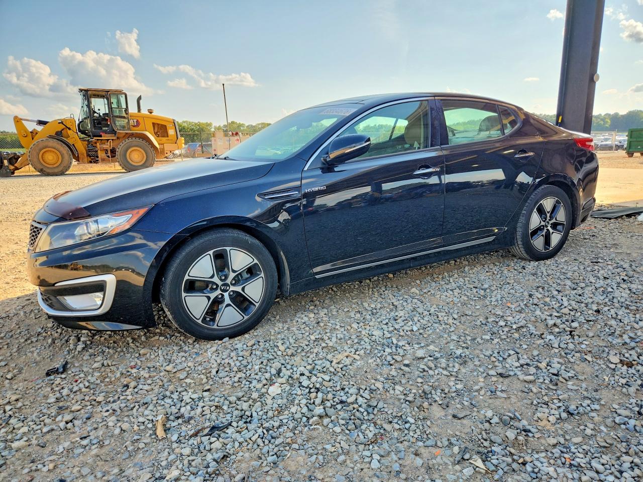2013 Kia Optima Hybrid Black vin: KNAGM4AD9D5060750