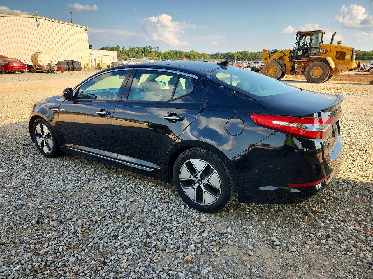 2013 Kia Optima Hybrid Black vin: KNAGM4AD9D5060750