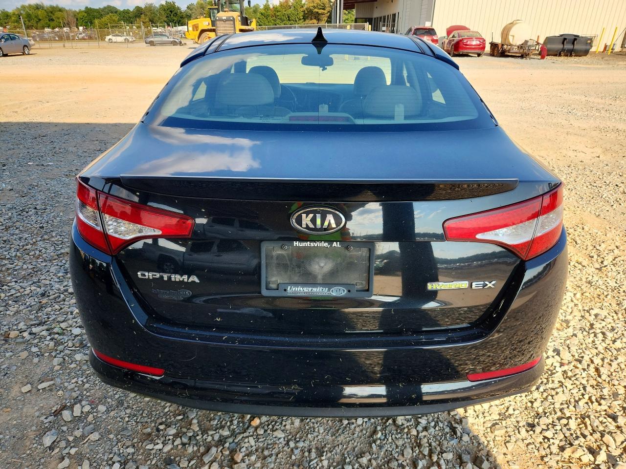 2013 Kia Optima Hybrid Black vin: KNAGM4AD9D5060750