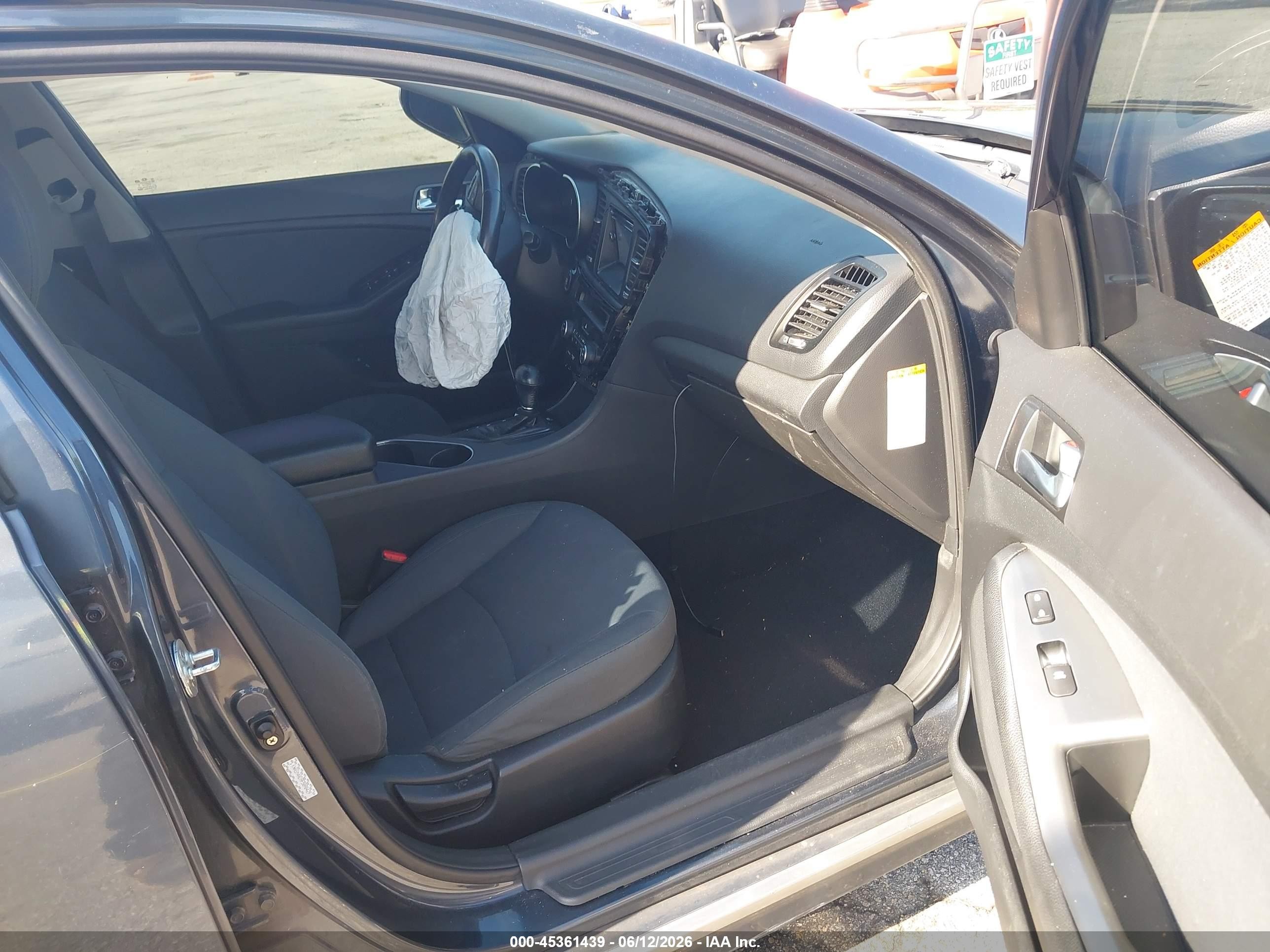 2015 Kia Optima Hybrid   Gray vin: KNAGM4AD9F5090429