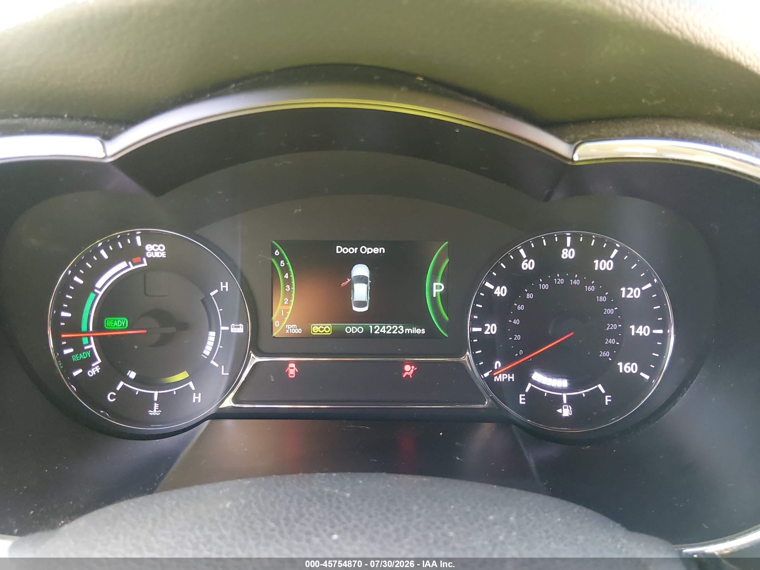 2012 Kia Optima Hybrid Ex Black vin: KNAGM4ADXC5012091