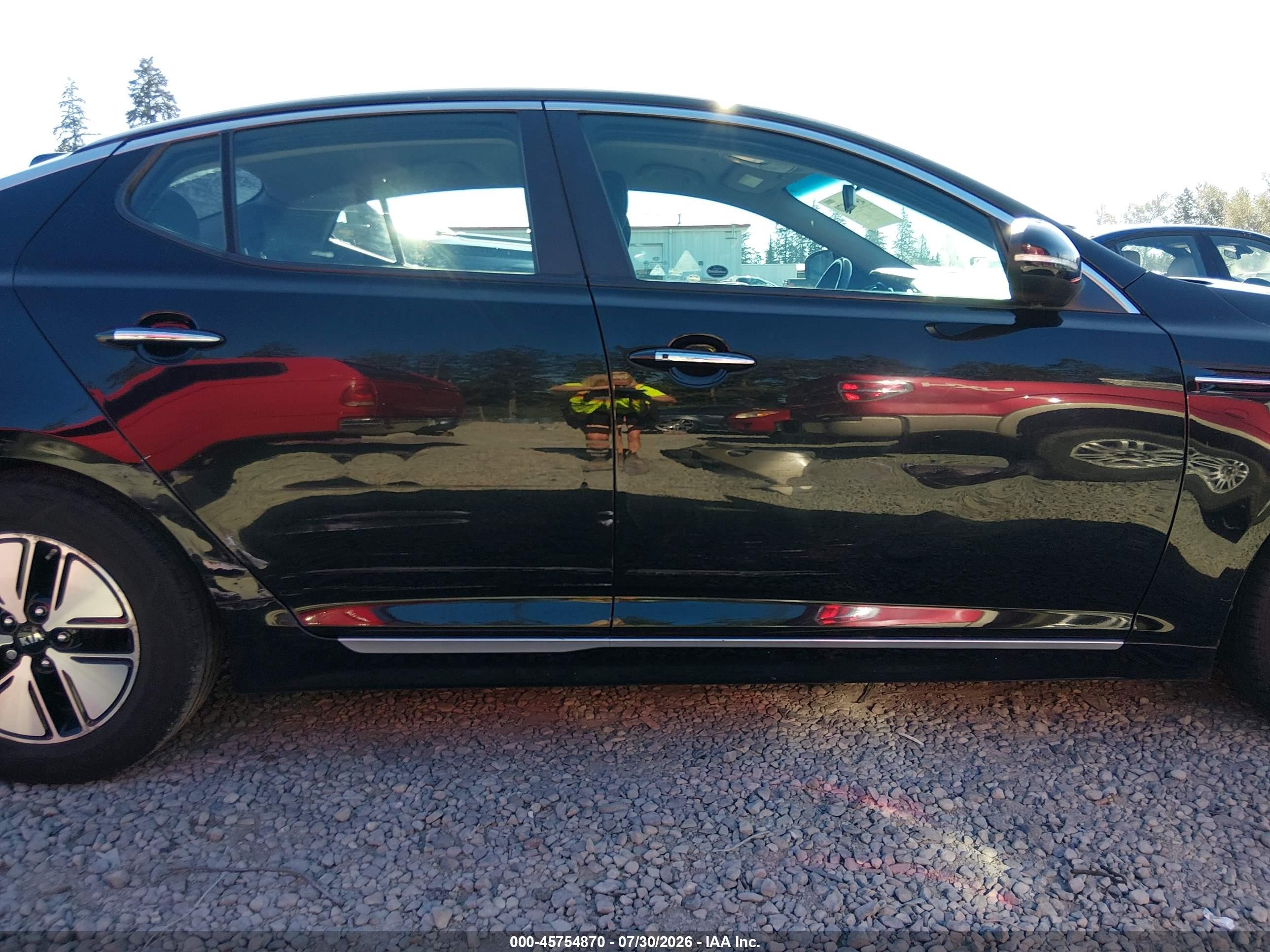 2012 Kia Optima Hybrid Ex Black vin: KNAGM4ADXC5012091