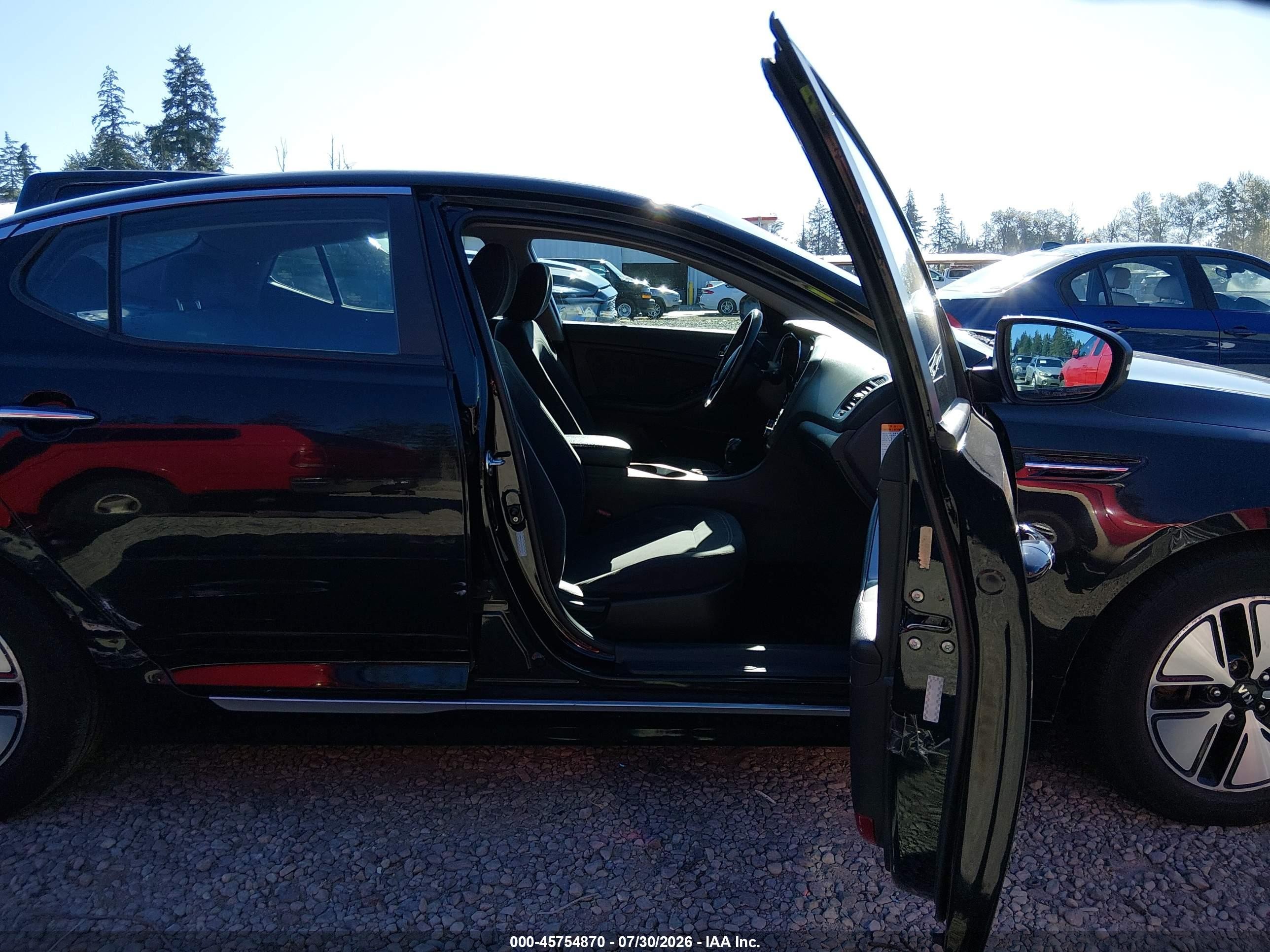 2012 Kia Optima Hybrid Ex Black vin: KNAGM4ADXC5012091