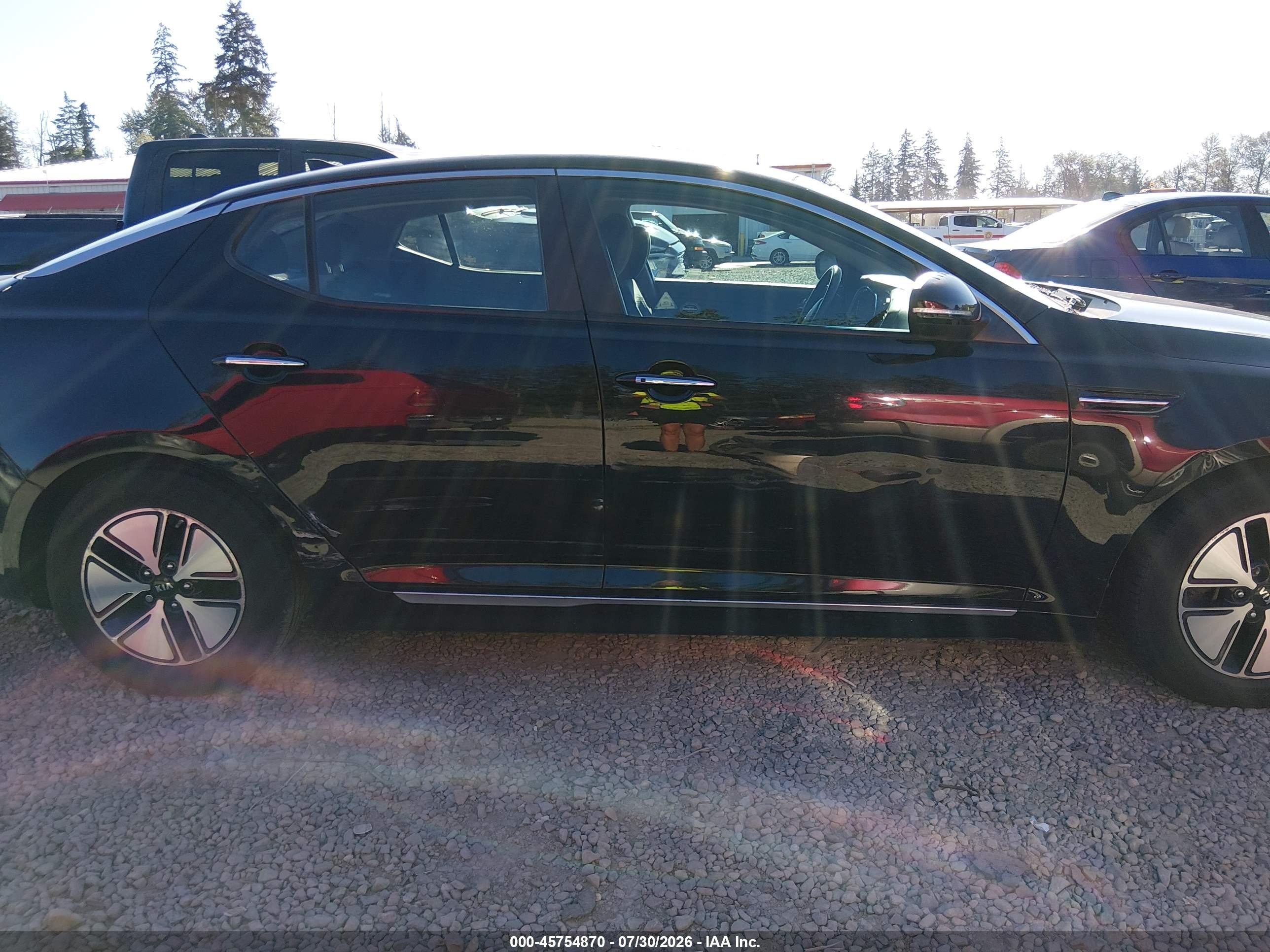 2012 Kia Optima Hybrid Ex Black vin: KNAGM4ADXC5012091