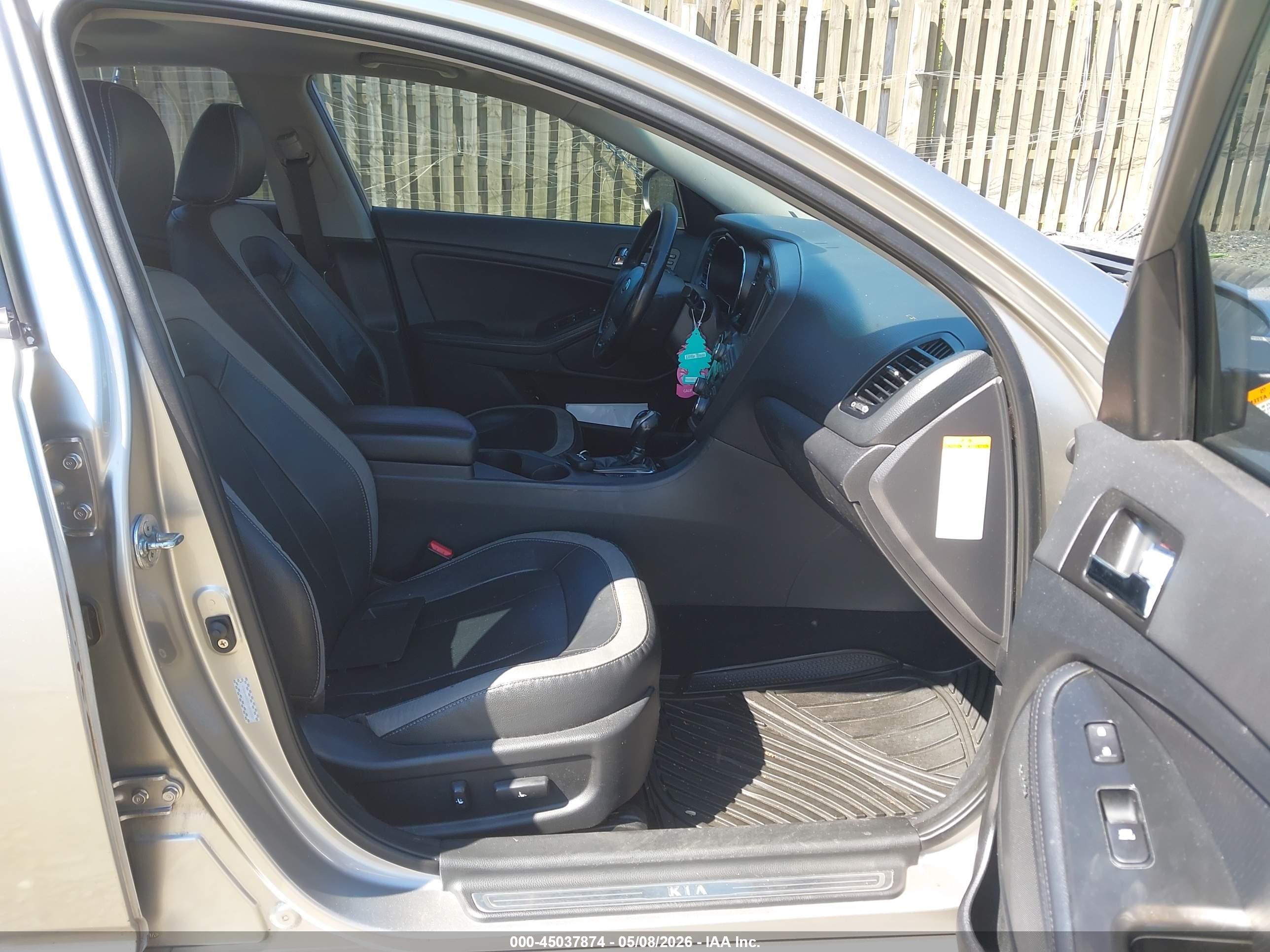 2012 Kia Optima Hybrid Ex Silver vin: KNAGM4ADXC5032082