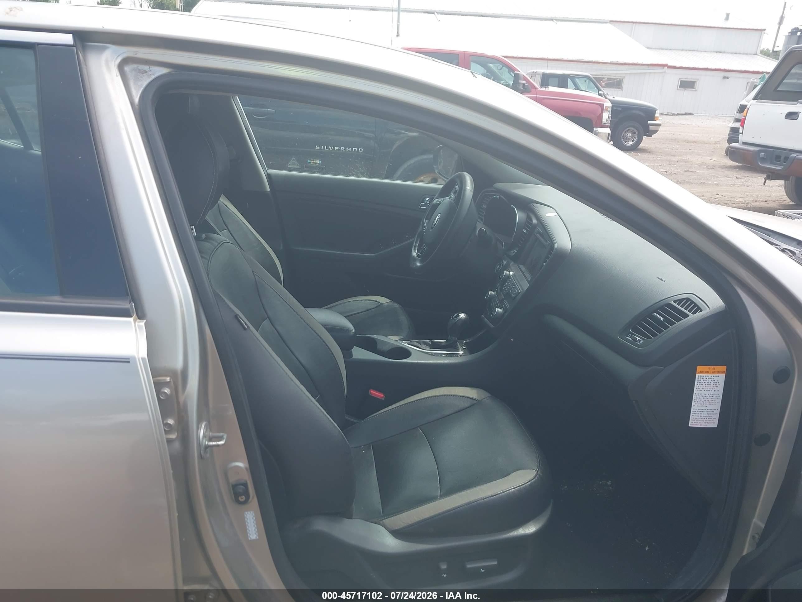 2013 Kia Optima Hybrid Ex Silver vin: KNAGM4ADXD5041284