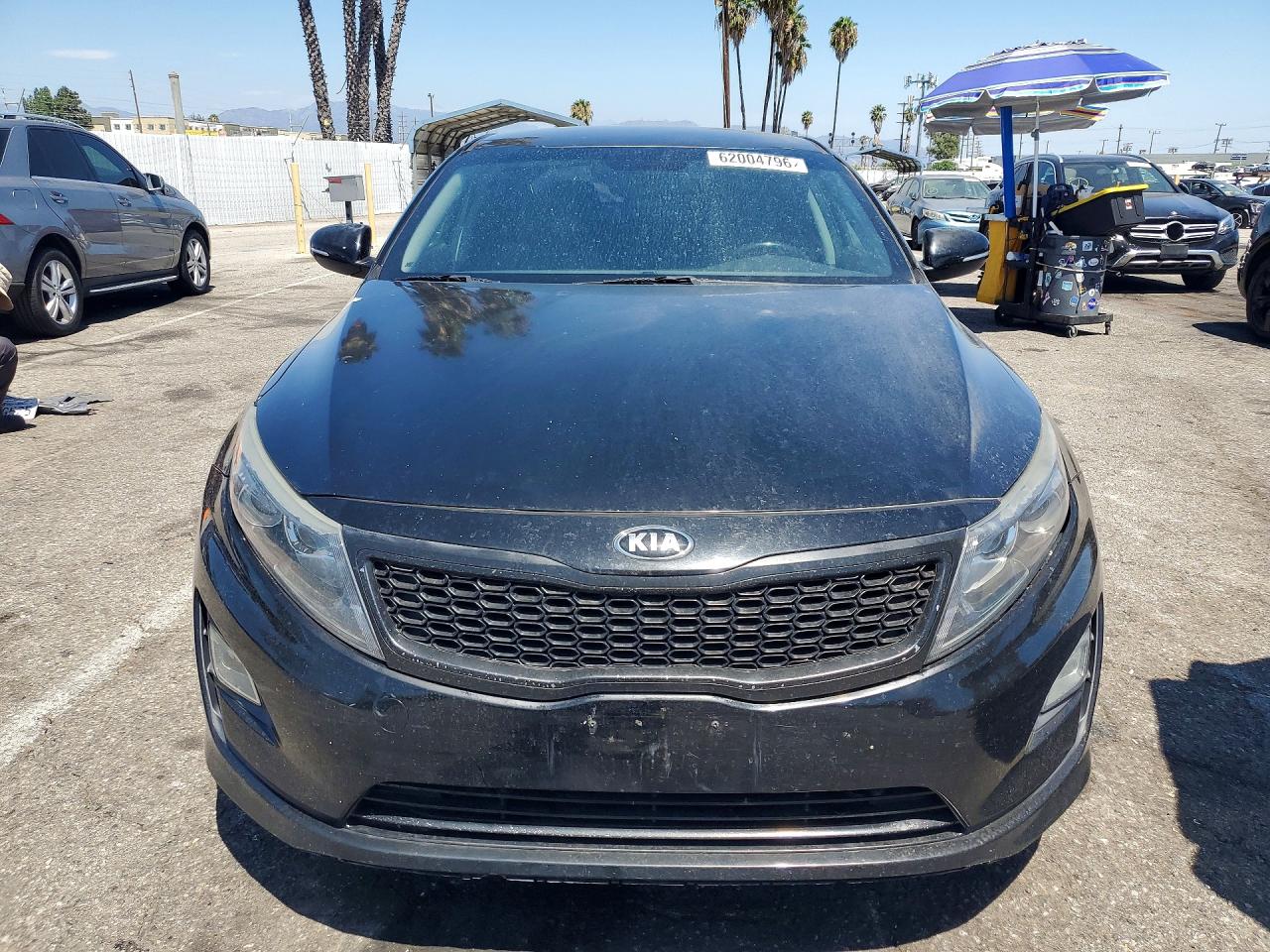 2015 Kia Optima Hybrid Черный vin: KNAGM4ADXF5078709