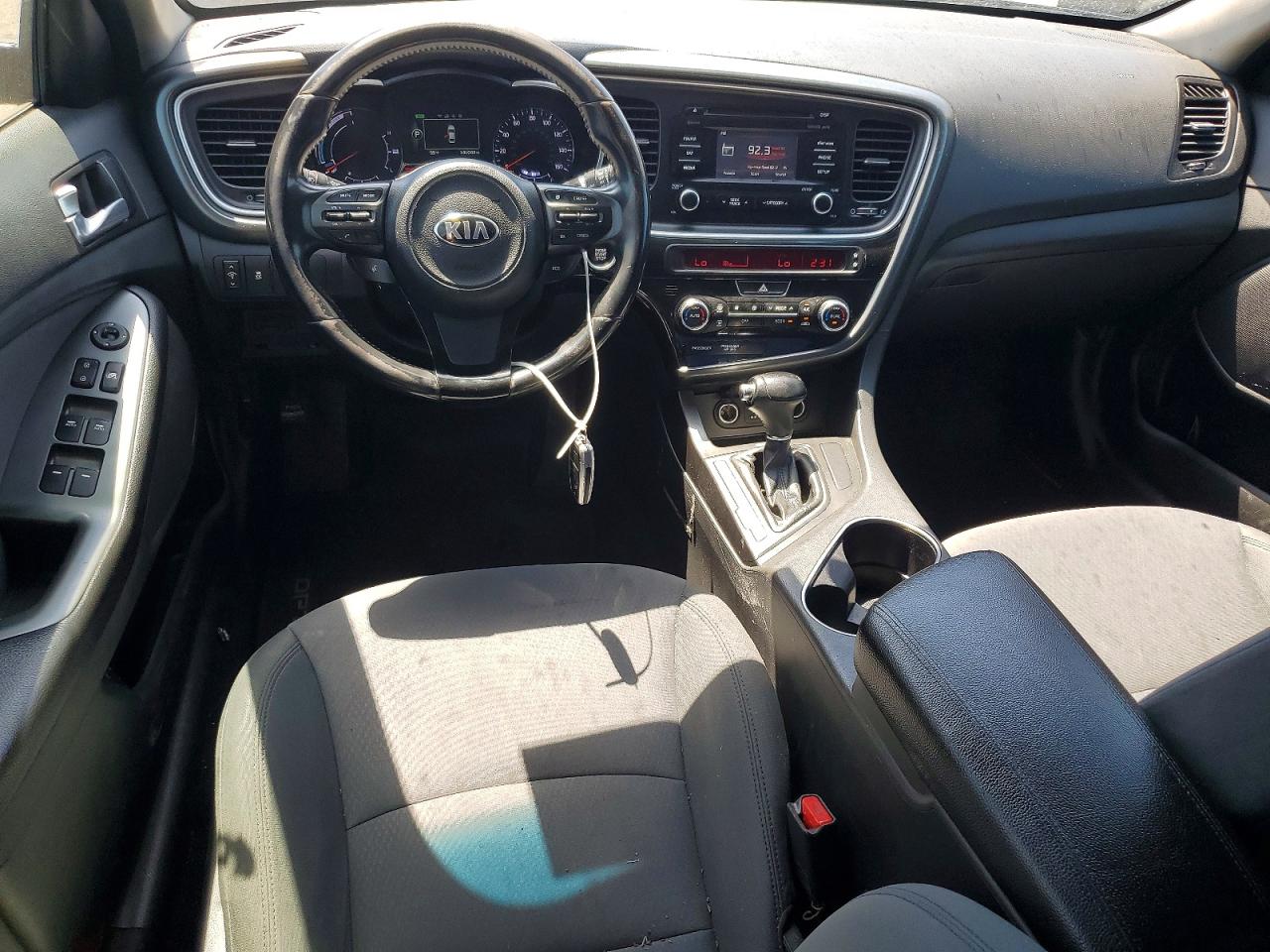 2015 Kia Optima Hybrid Черный vin: KNAGM4ADXF5078709