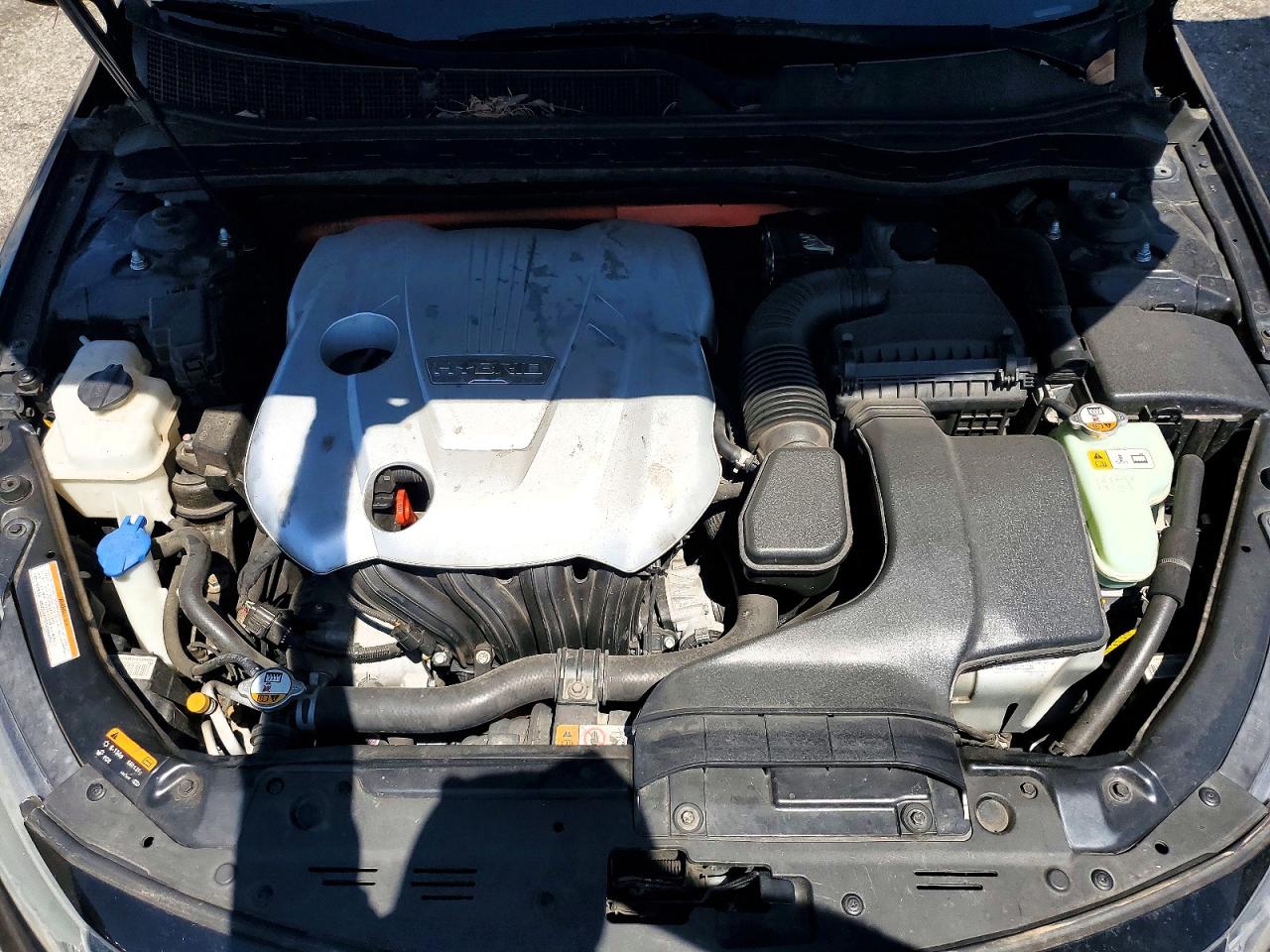 2015 Kia Optima Hybrid Черный vin: KNAGM4ADXF5078709