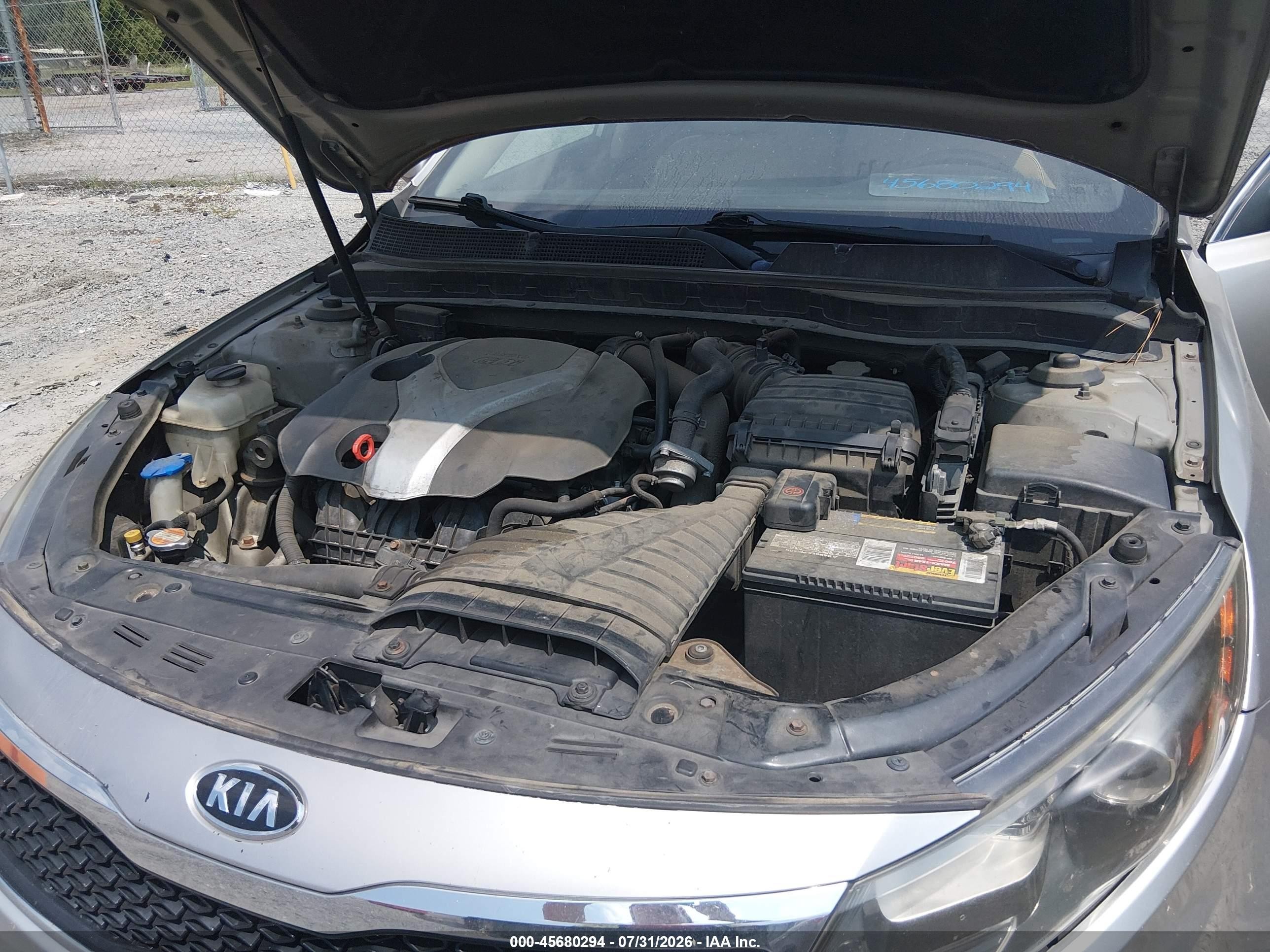 2011 Kia Optima Ex Turbo Silver vin: KNAGN4A61B5145688