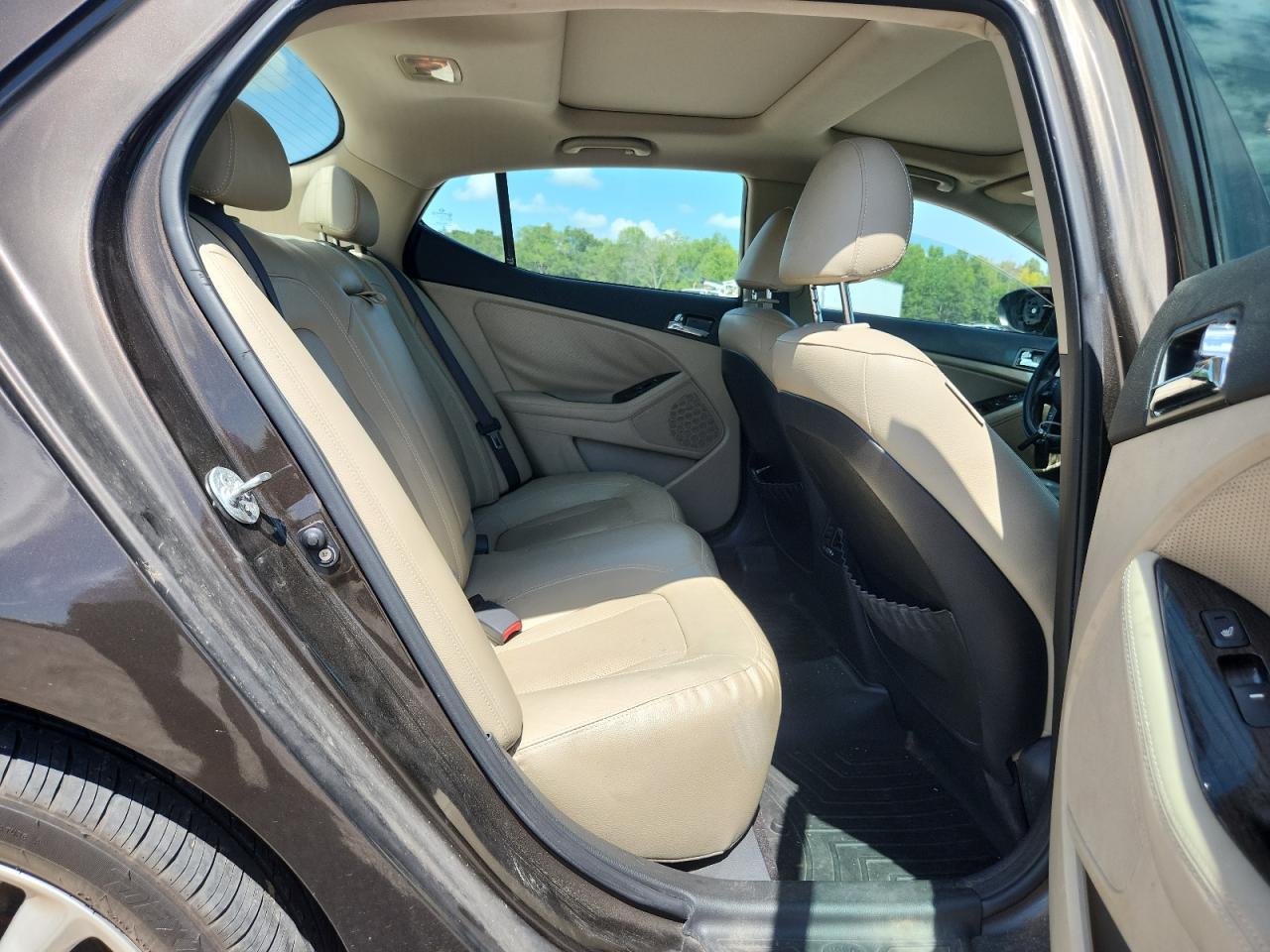 2011 Kia Optima Ex Turbo Brown vin: KNAGN4A64B5133759