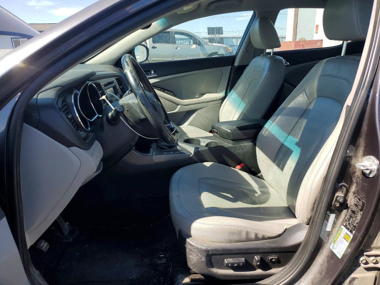 2011 Kia Optima Ex Charcoal vin: KNAGN4A70B5069275