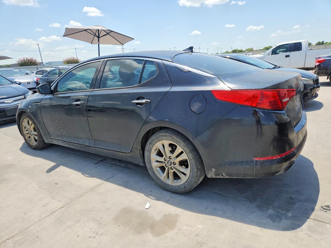 2011 Kia Optima Ex Black vin: KNAGN4A70B5113792