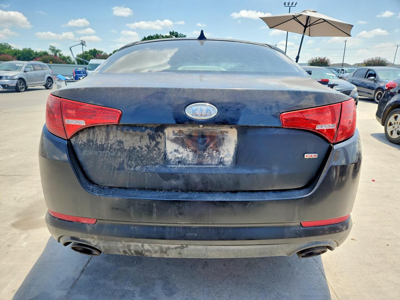 2011 Kia Optima Ex Black vin: KNAGN4A70B5113792