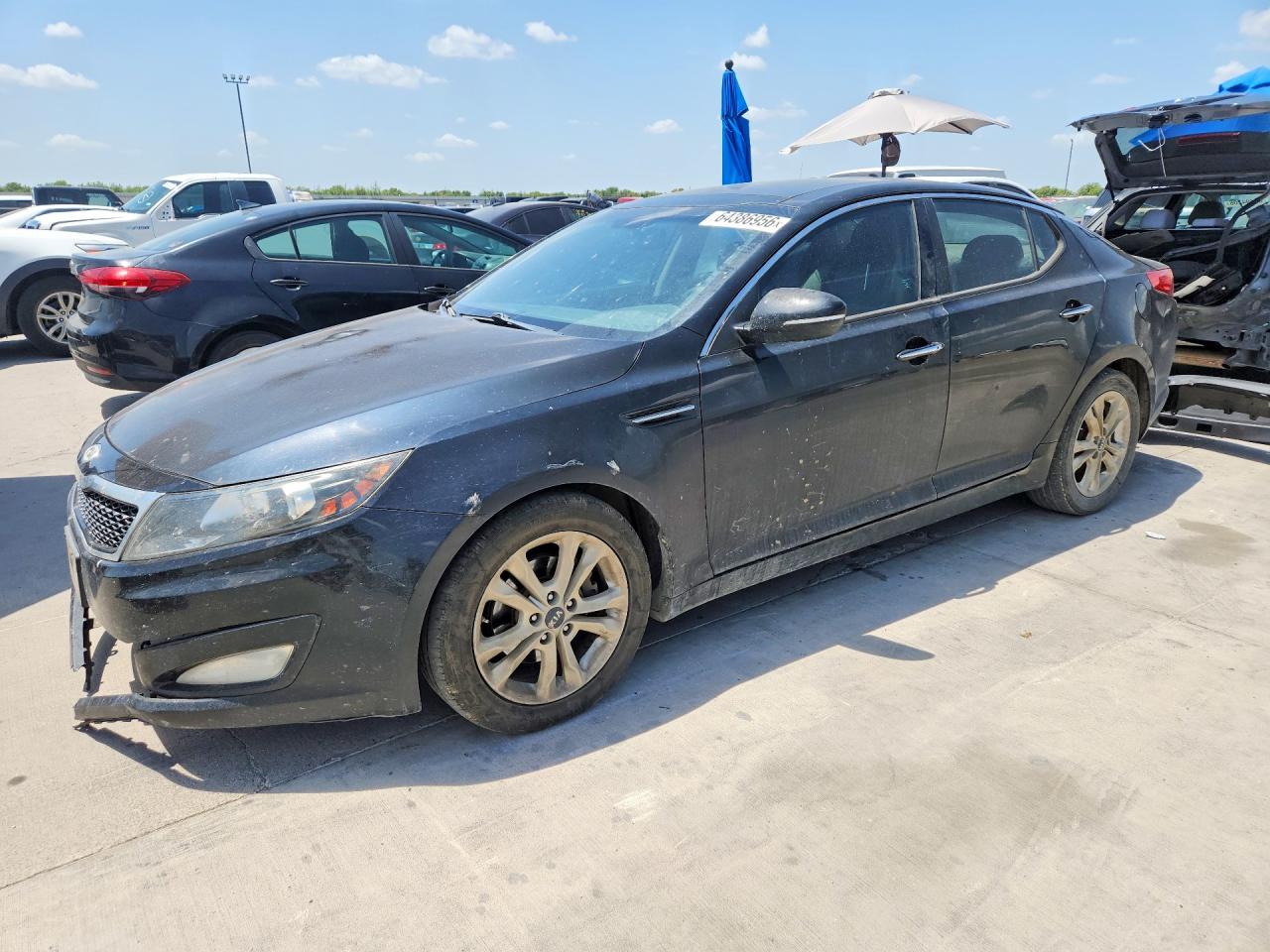 2011 Kia Optima Ex Black vin: KNAGN4A70B5113792