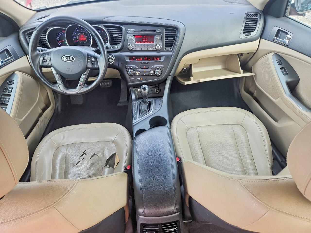 2011 Kia Optima Ex Red vin: KNAGN4A70B5154374
