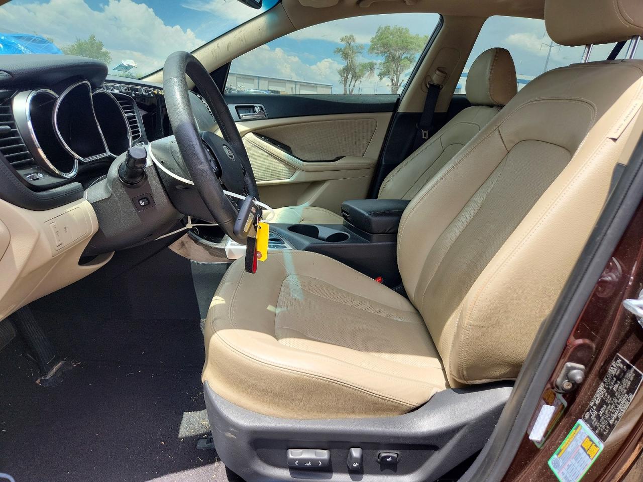 2011 Kia Optima Ex Burgundy vin: KNAGN4A70B5169019