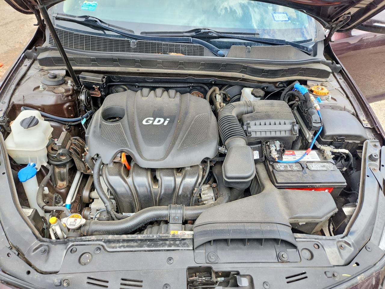 2011 Kia Optima Ex Burgundy vin: KNAGN4A70B5169019