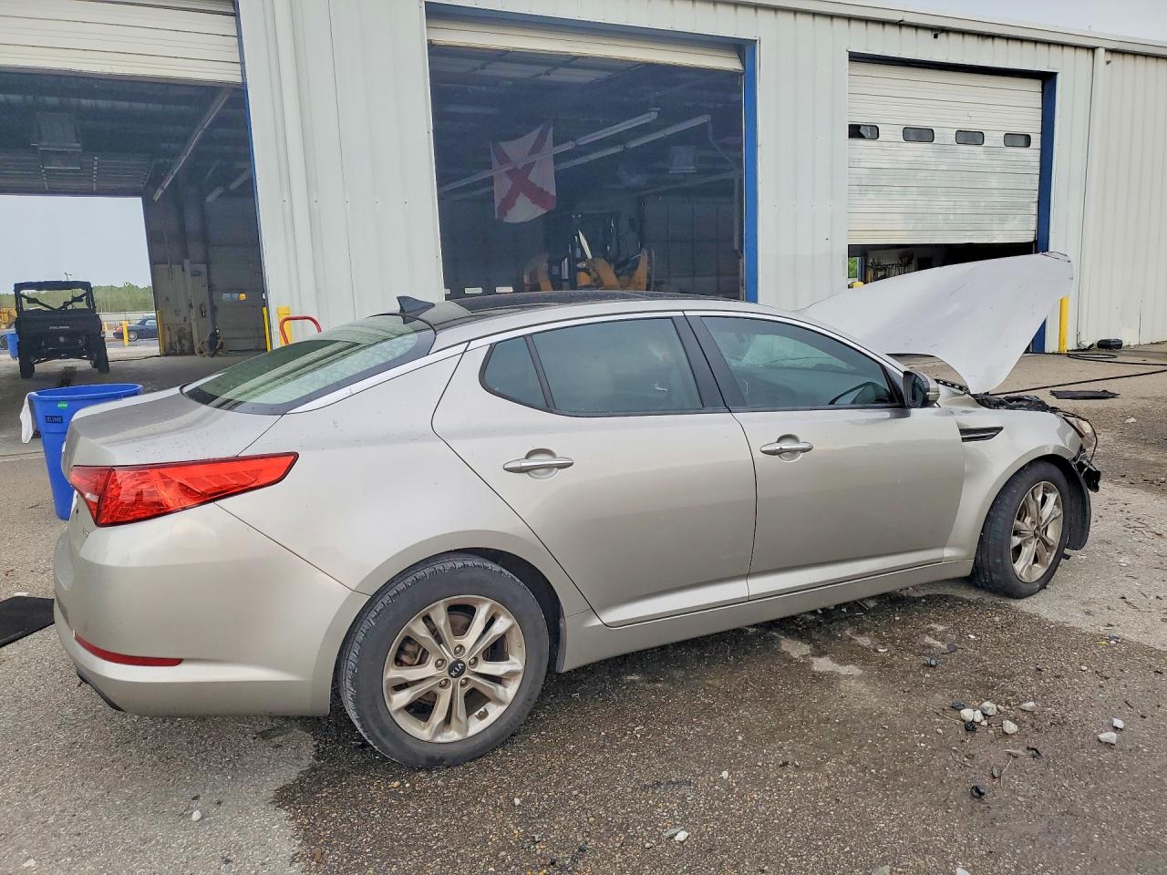 2011 Kia Optima Ex Silver vin: KNAGN4A71B5048788