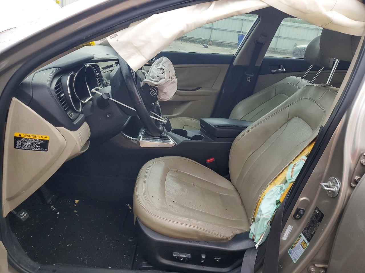 2011 Kia Optima Ex Silver vin: KNAGN4A71B5048788