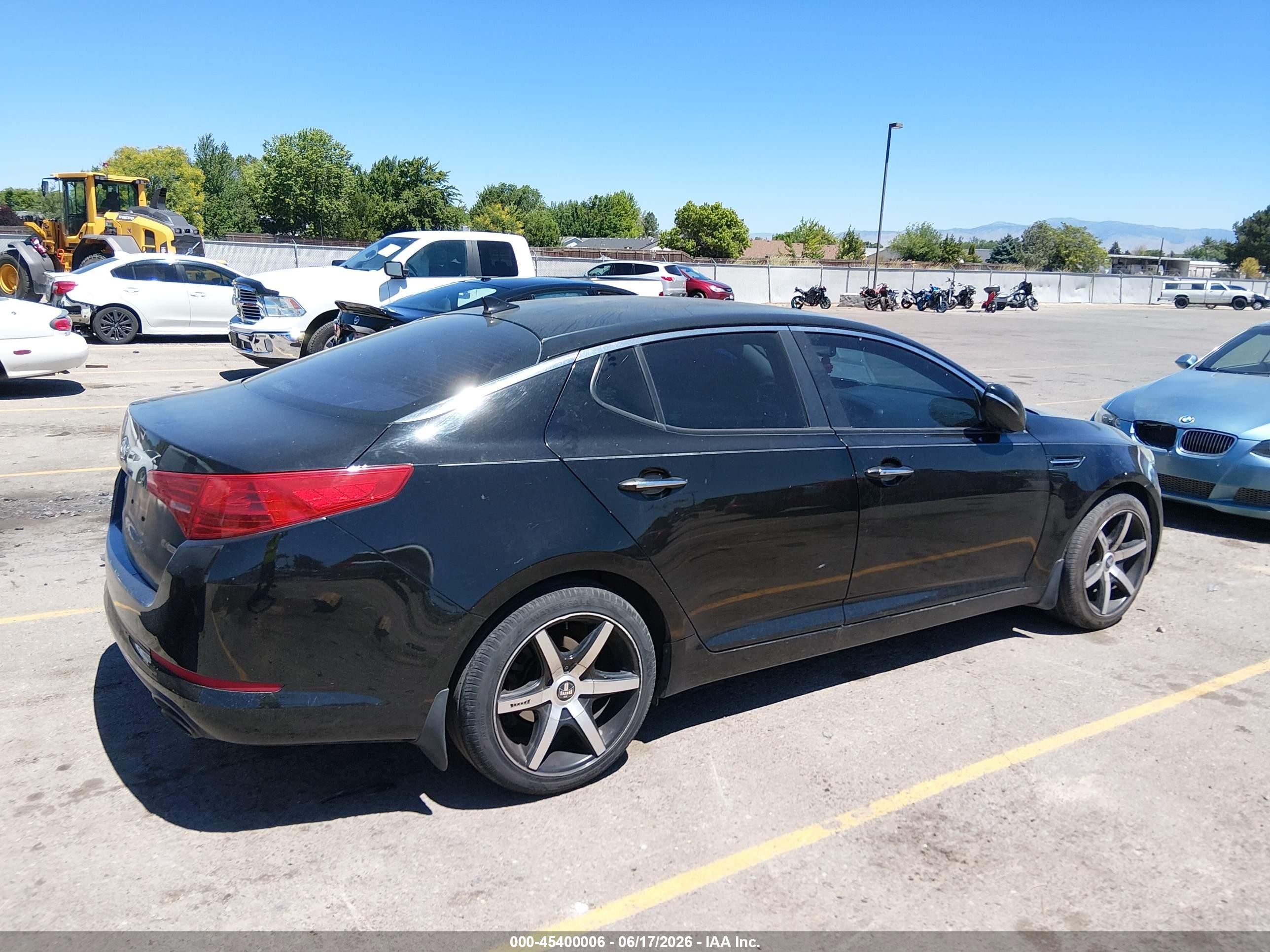 2011 Kia Optima Ex Black vin: KNAGN4A71B5076798