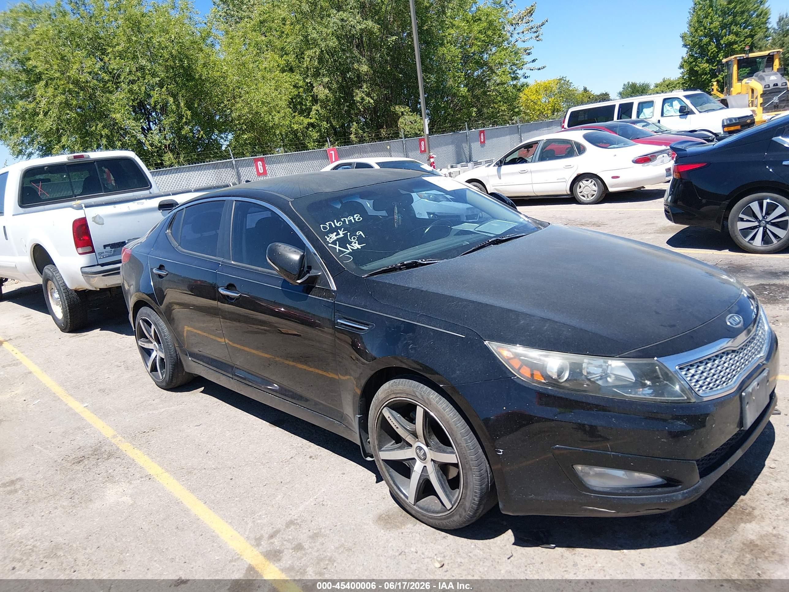 2011 Kia Optima Ex Black vin: KNAGN4A71B5076798