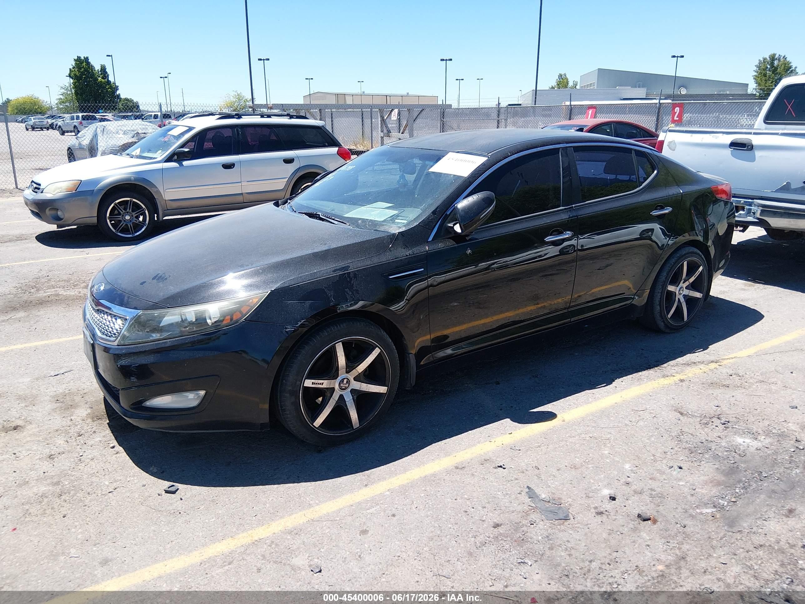 2011 Kia Optima Ex Black vin: KNAGN4A71B5076798