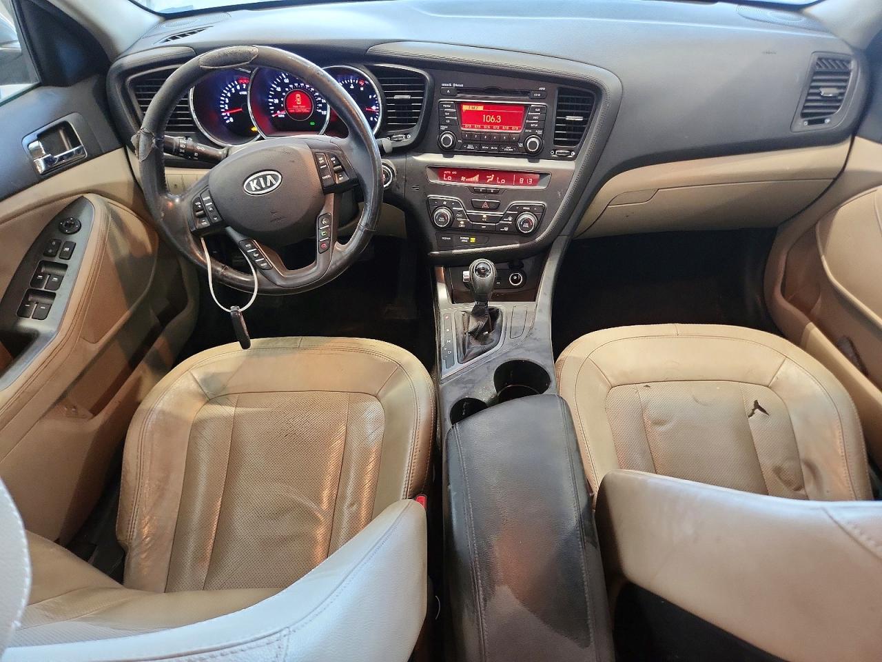 2011 Kia Optima Ex Серебряный vin: KNAGN4A71B5081807