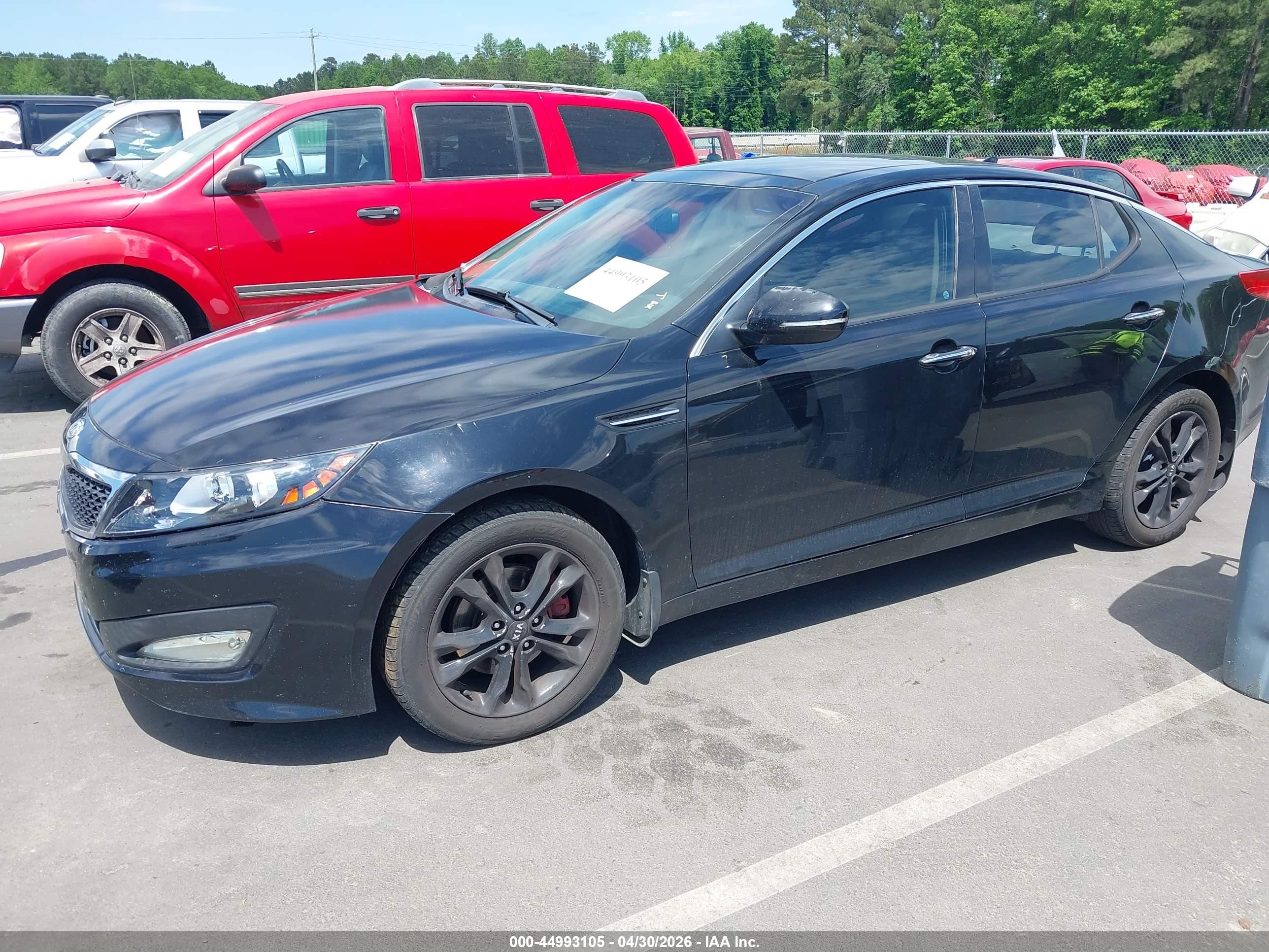 2011 Kia Optima Ex Black vin: KNAGN4A71B5166582