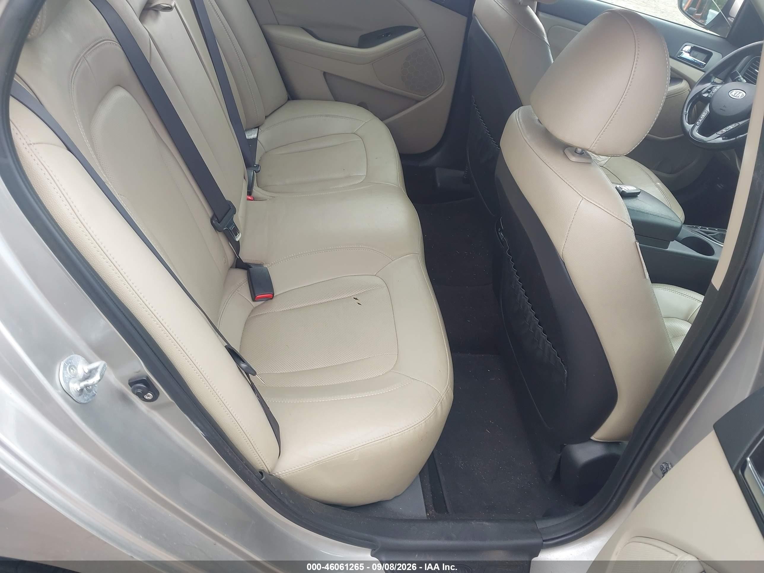 2011 Kia Optima Ex Silver vin: KNAGN4A72B5076258